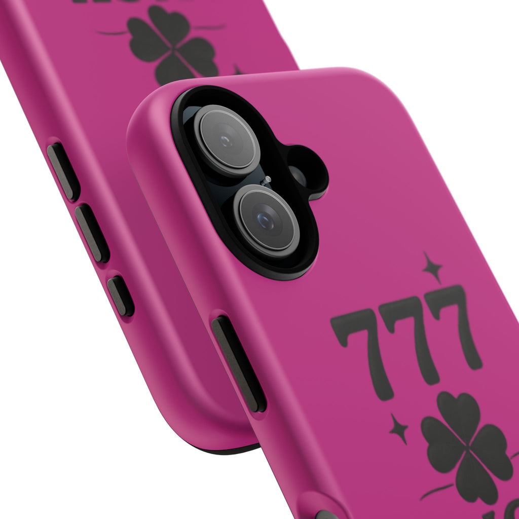 Black & Pink 777 Luck Phone Case