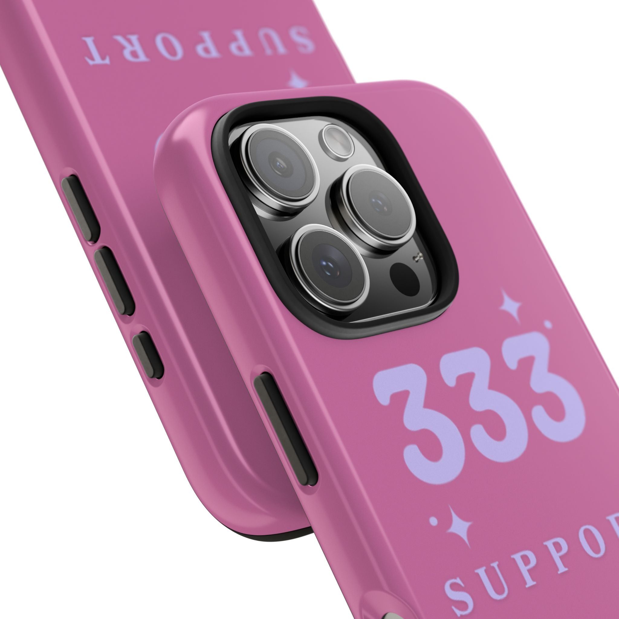 Pink & Purple 333 Support Phone Case