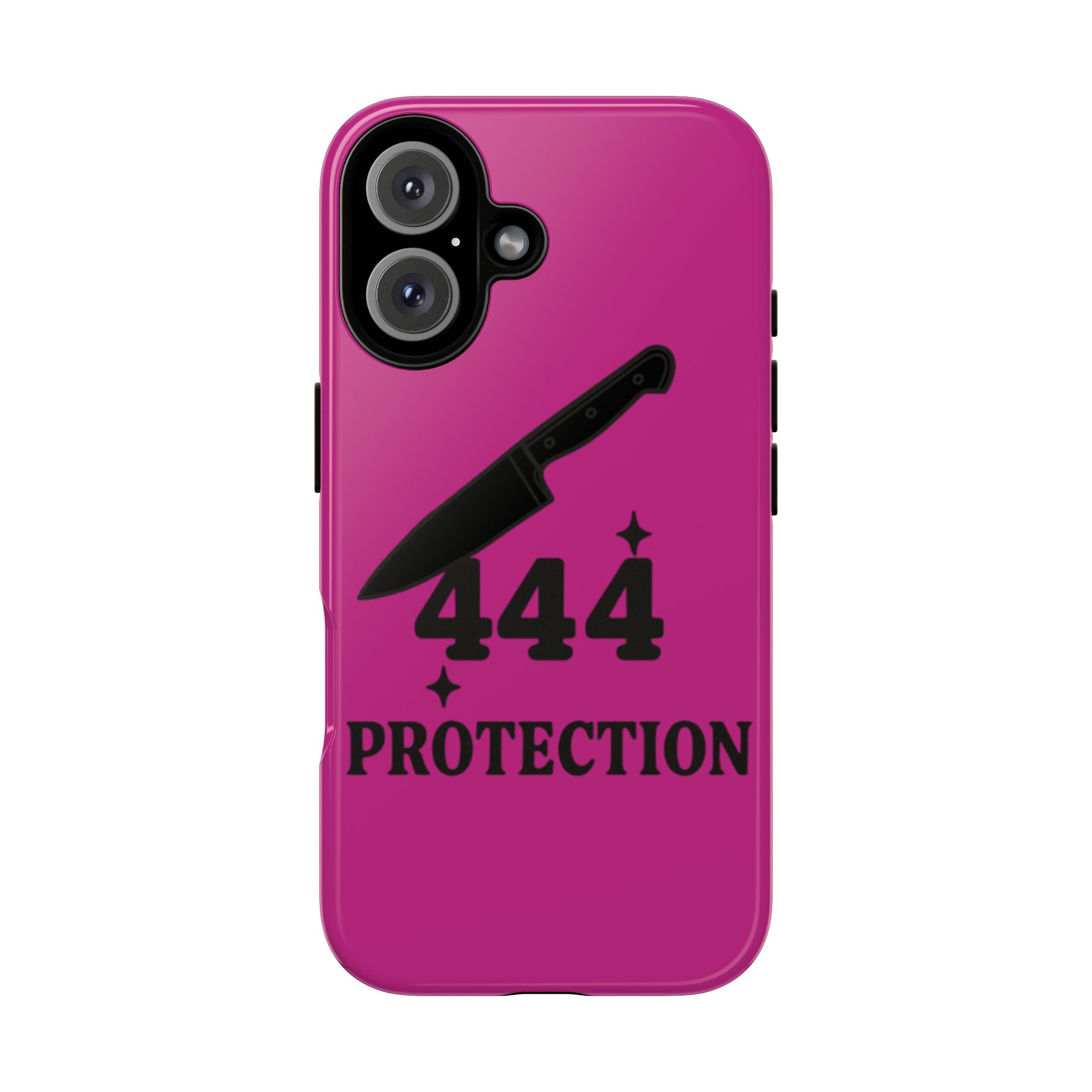 Black & Pink 444 Protection Phone Case