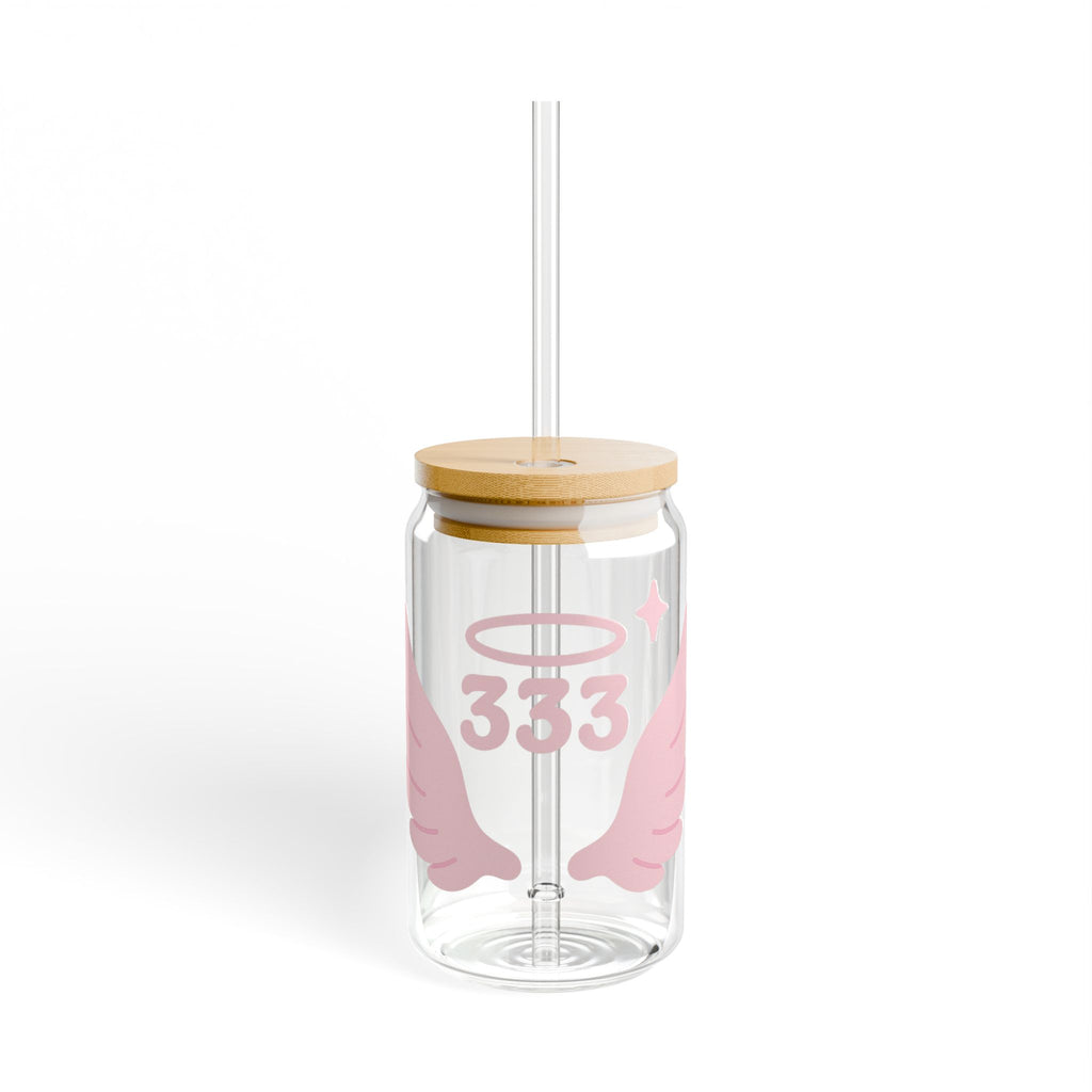 Pink Sipper Glass 333