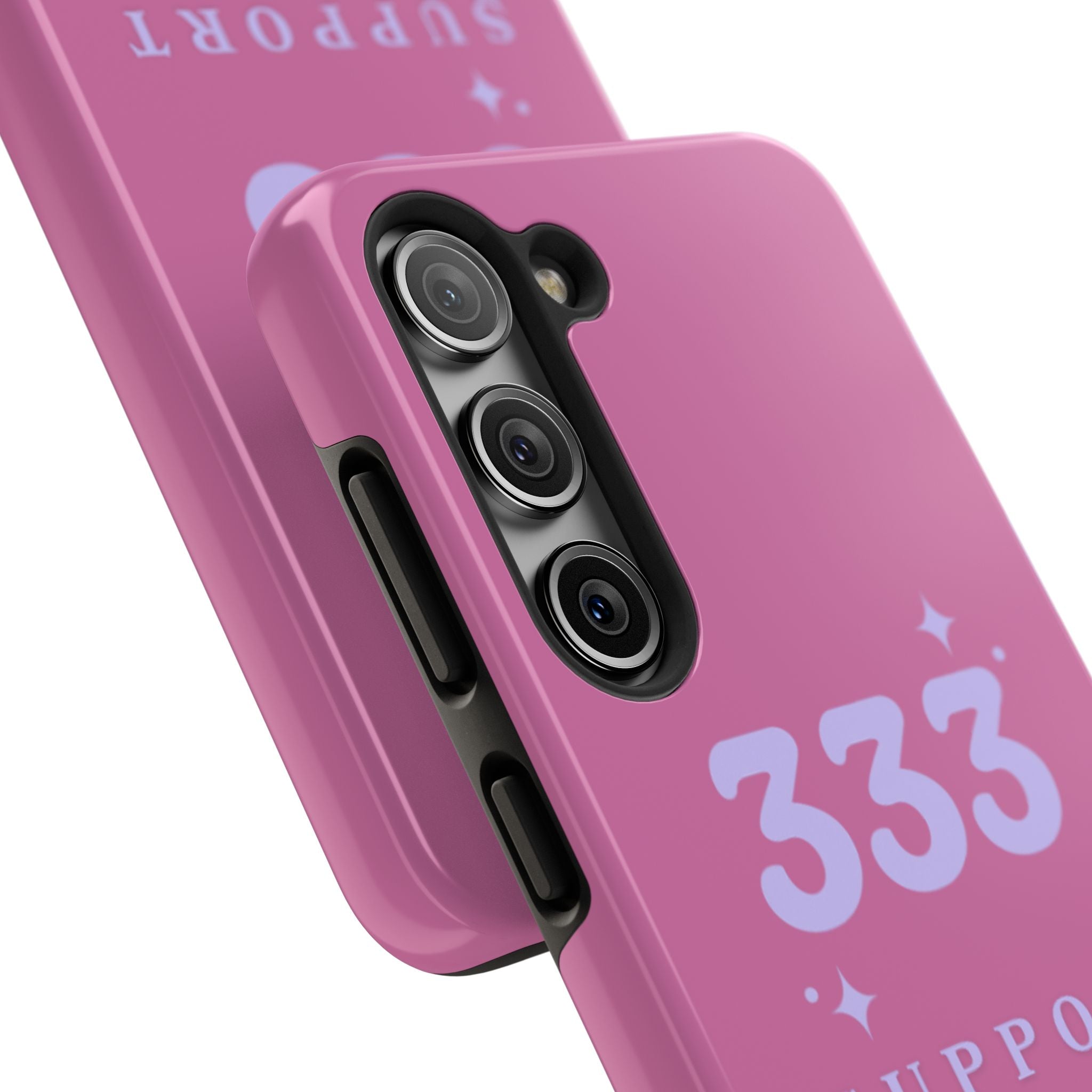 Pink & Purple 333 Support Phone Case