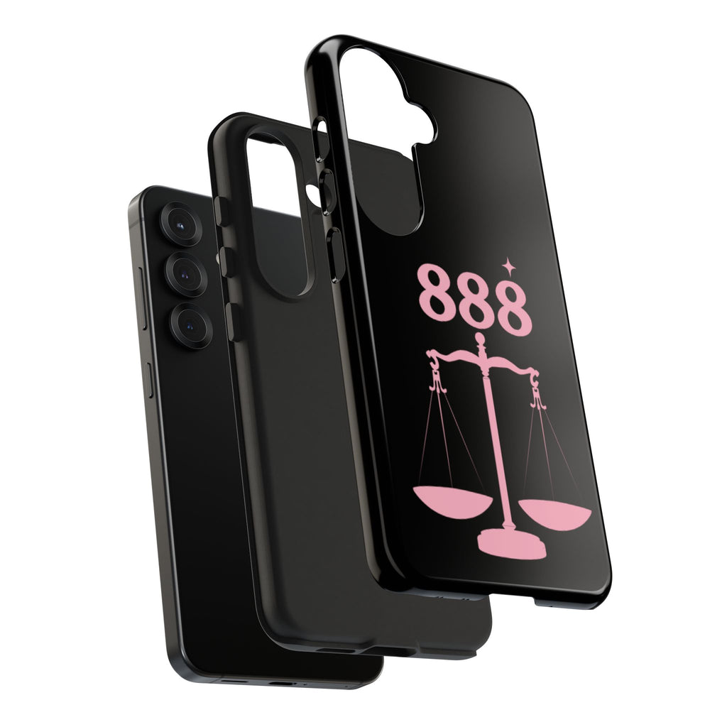 Black & Pink 888 Phone Case