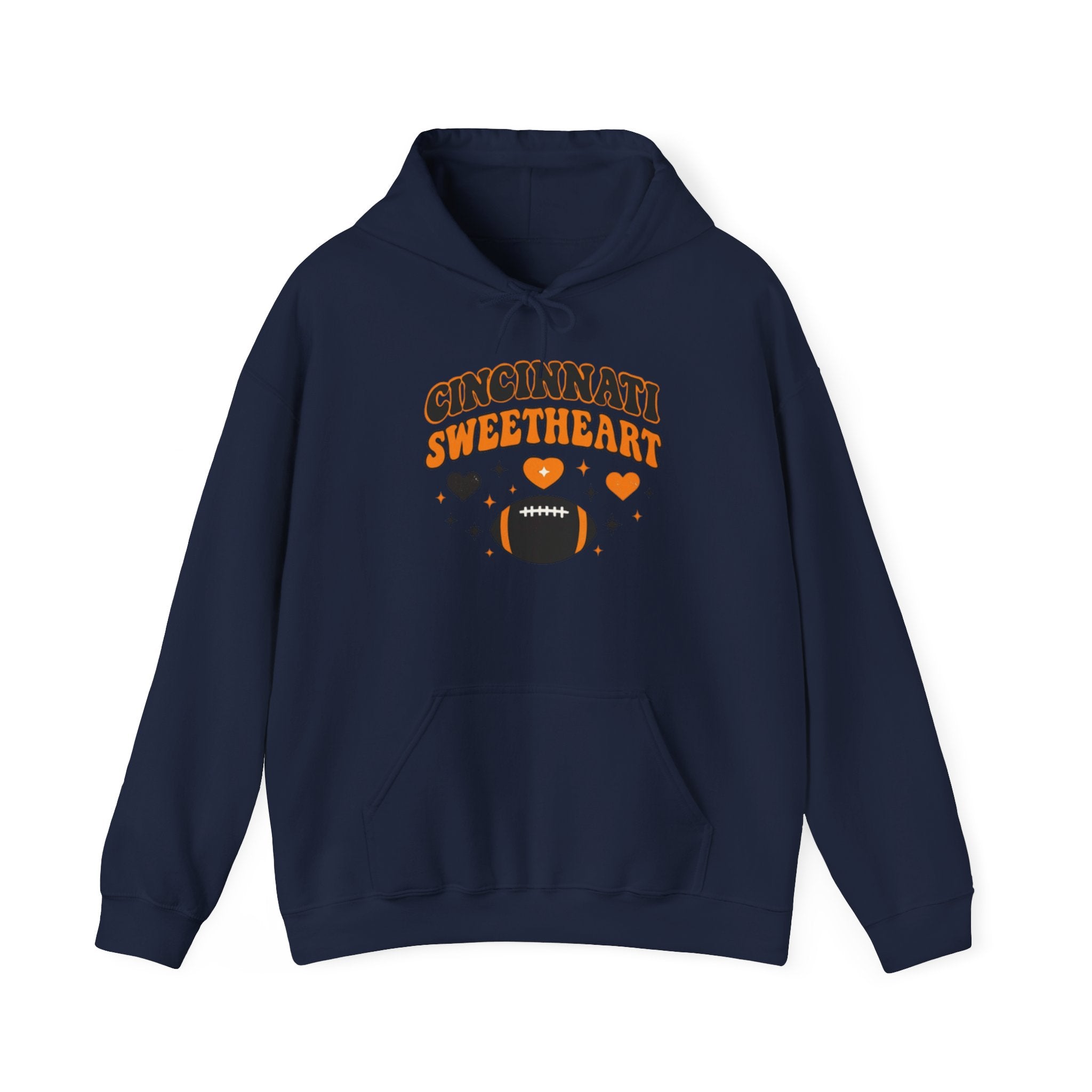 Cincinnati Sweetheart Football Graphic Hooded Sweatshirt