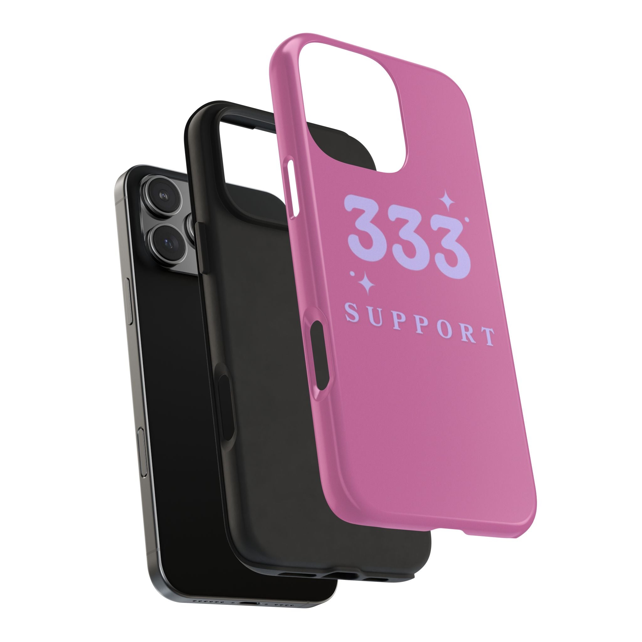 Pink & Purple 333 Support Phone Case