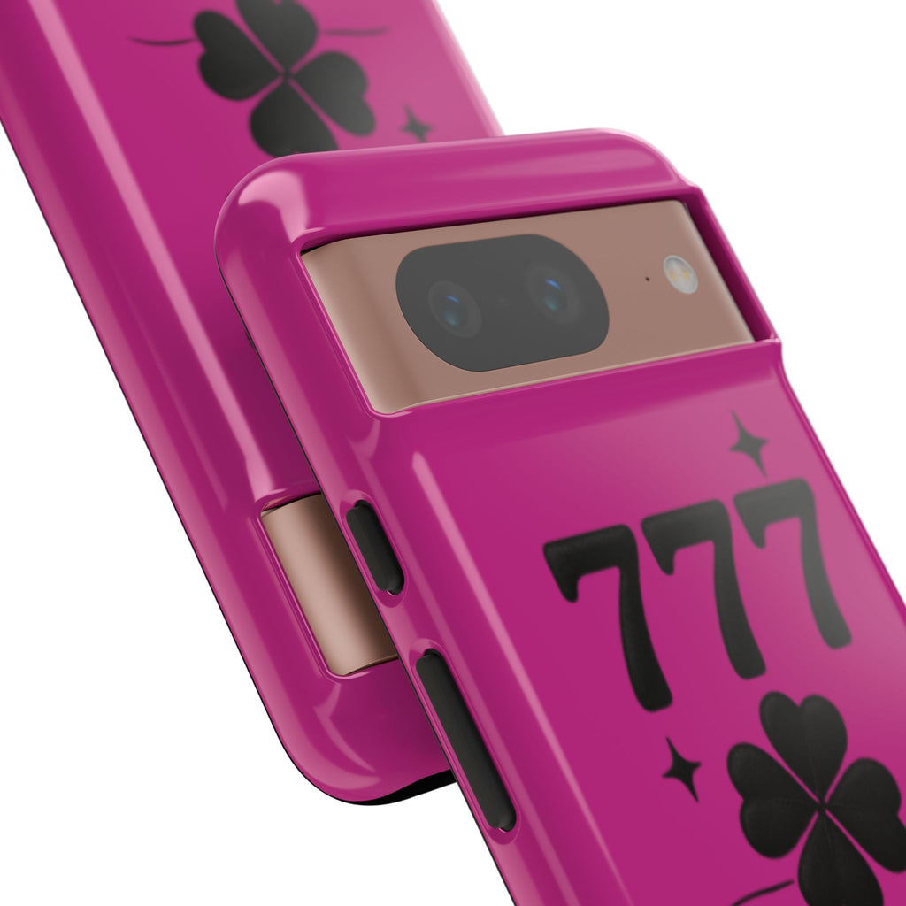 Black & Pink 777 Luck Phone Case