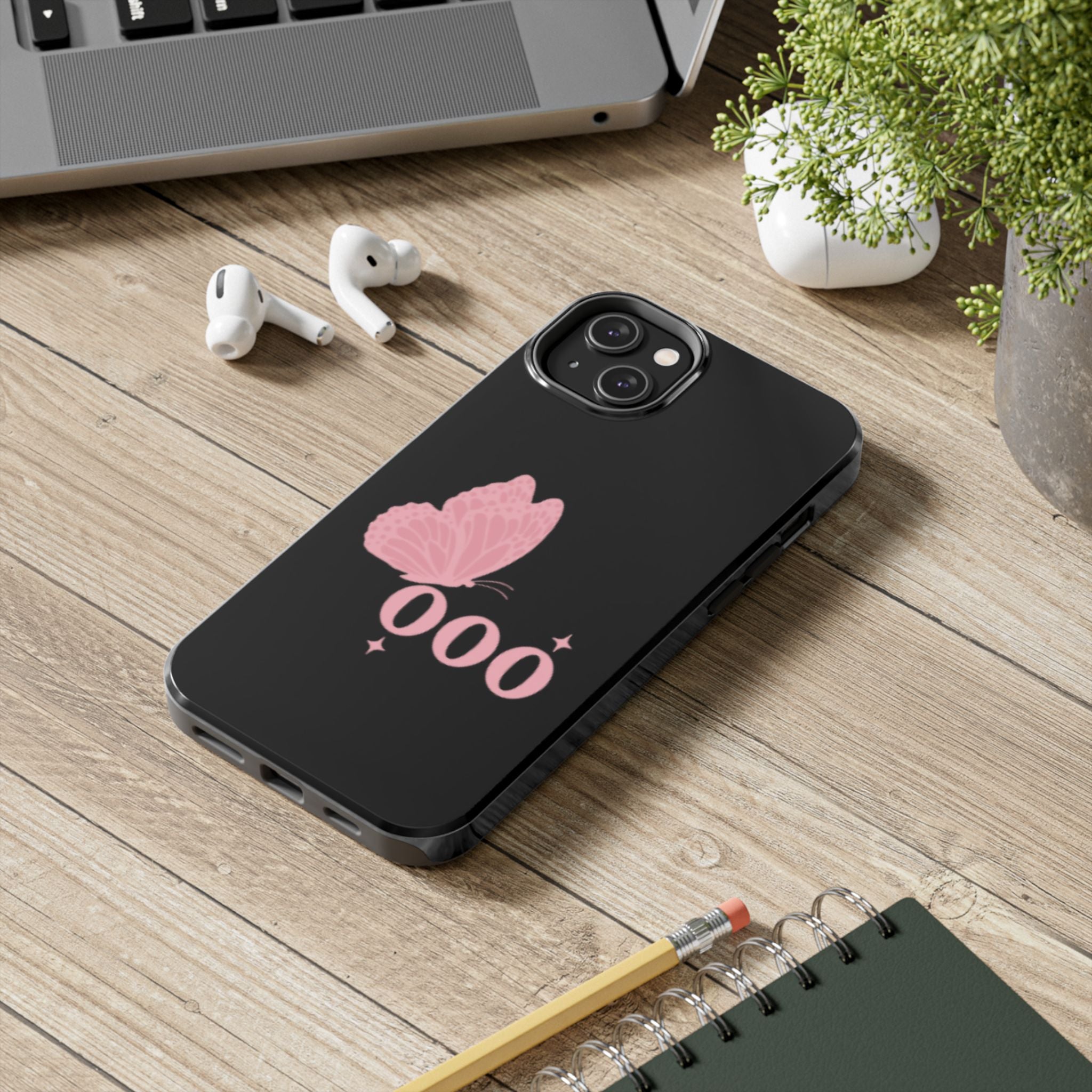 Black & Pink 000 Phone Case