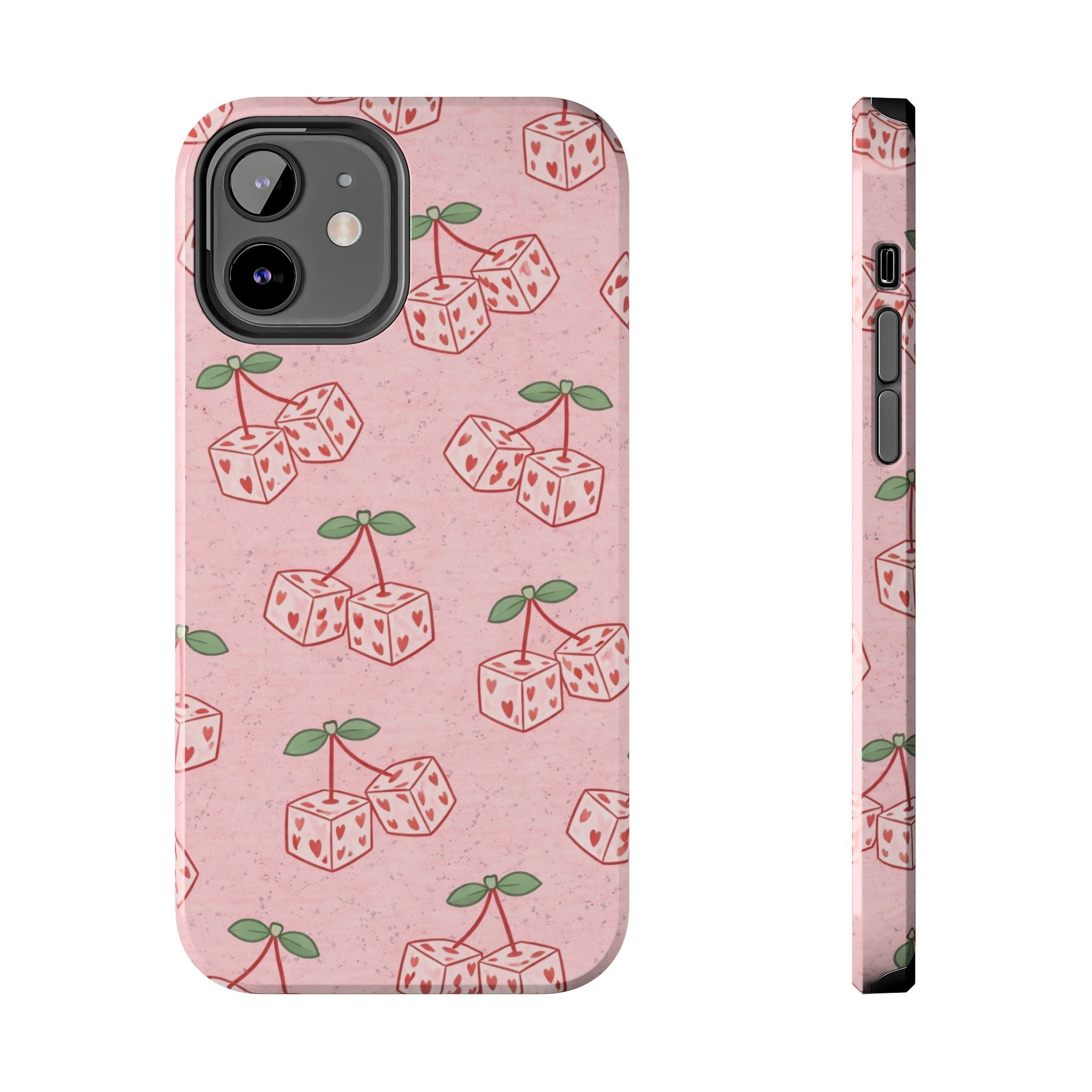 Cherry Di Hearts Phone Case
