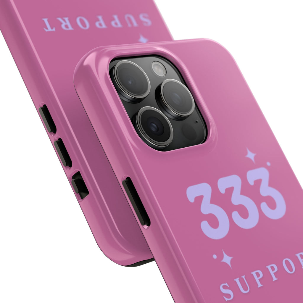 Pink & Purple 333 Support Phone Case