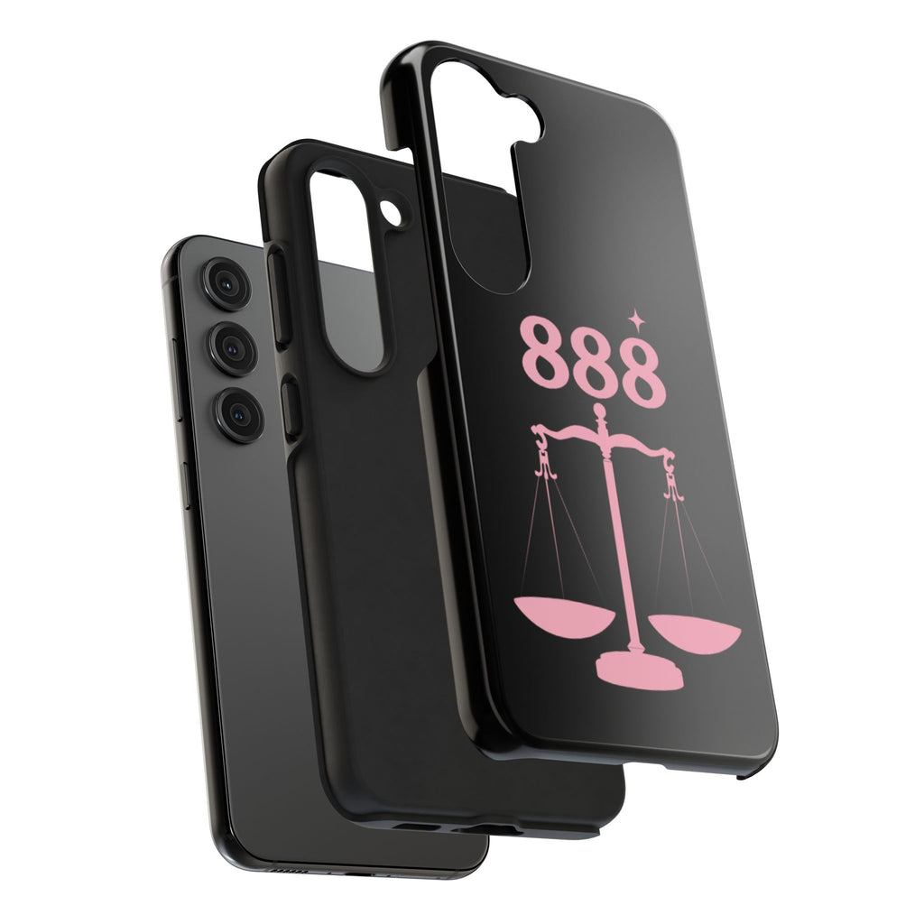 Black & Pink 888 Phone Case