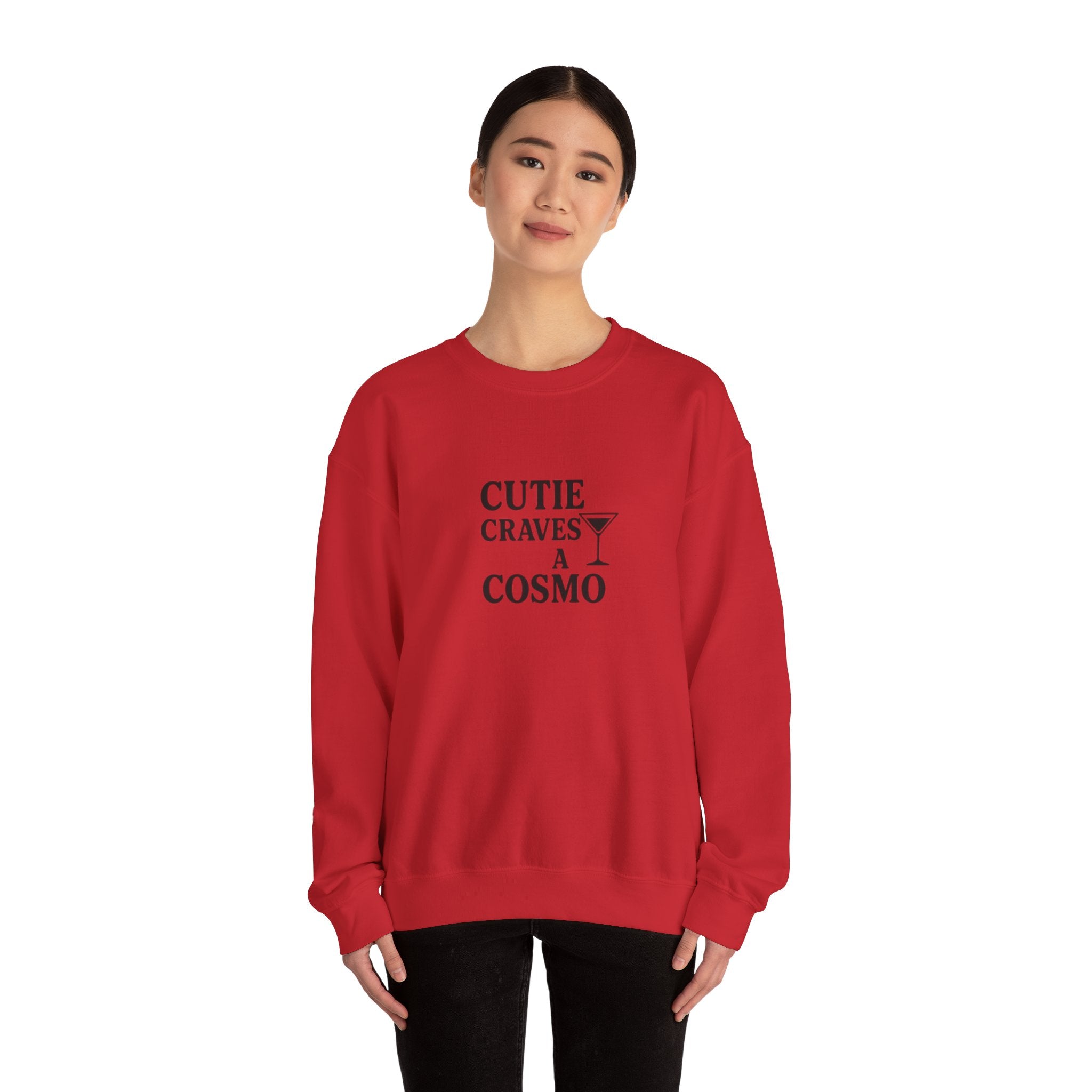Cutie Craves a Cosmo Crewneck Sweatshirt