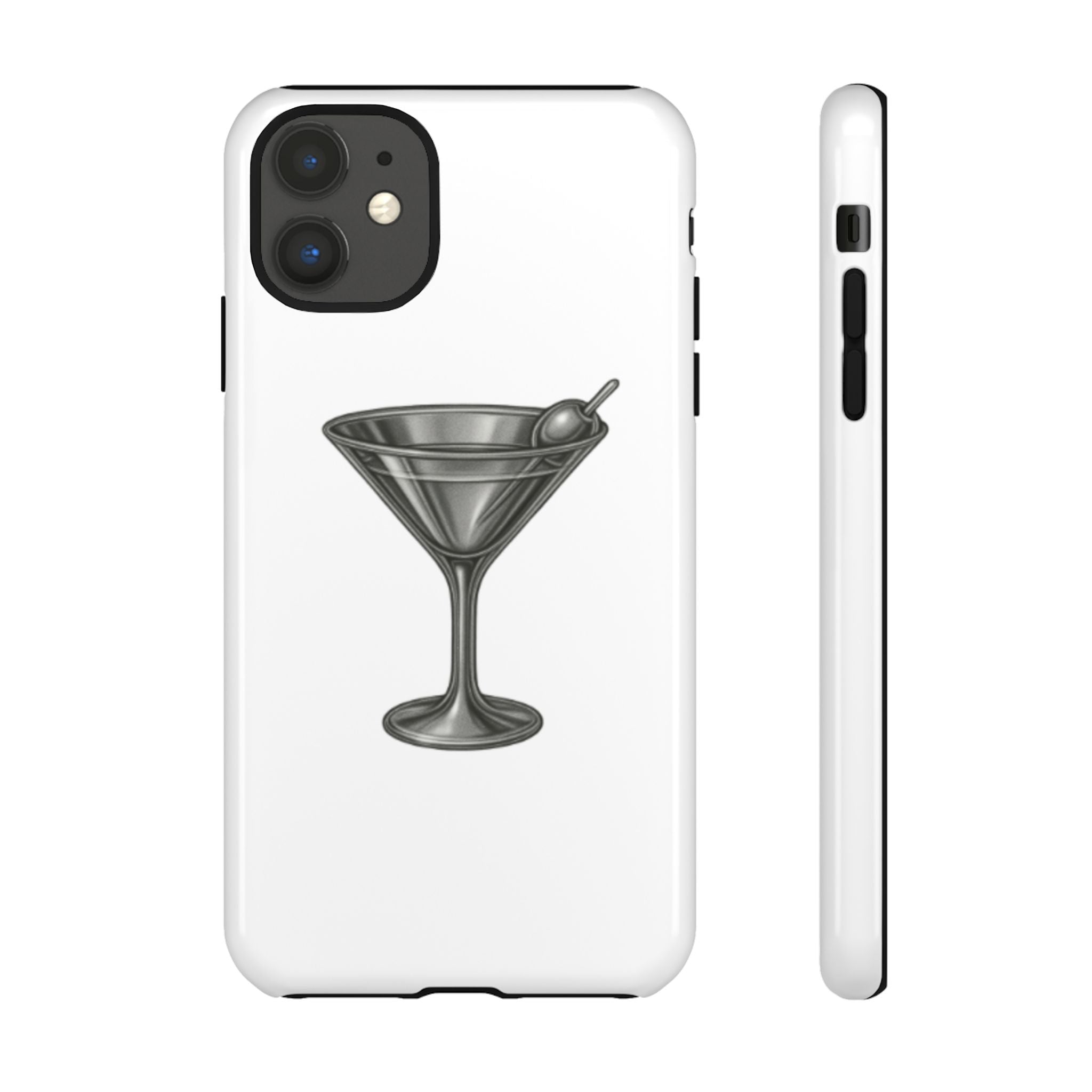 Silver Martini Tough Case