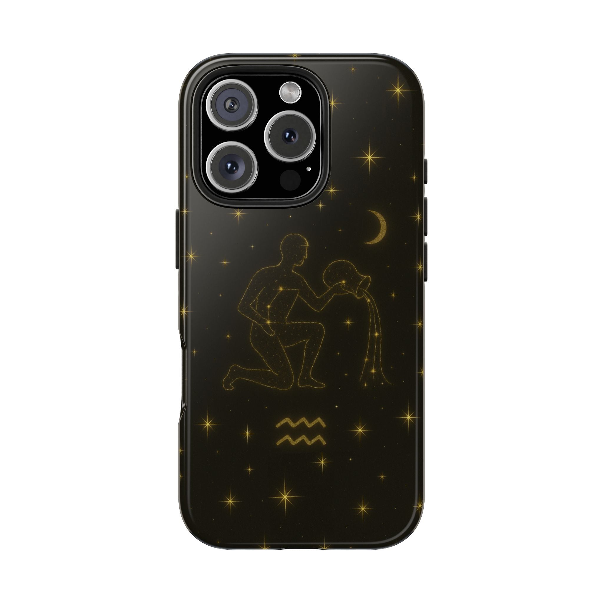 Aquarius Constellation Tough Phone Case — Zodiac Water-Bearer Astrology Design