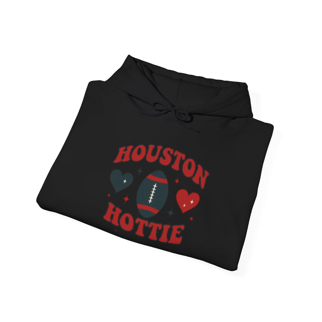 Hoodie — "Houston Hottie" Football Graphic Pullover