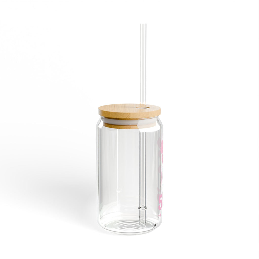 Pink Sipper Glass 555
