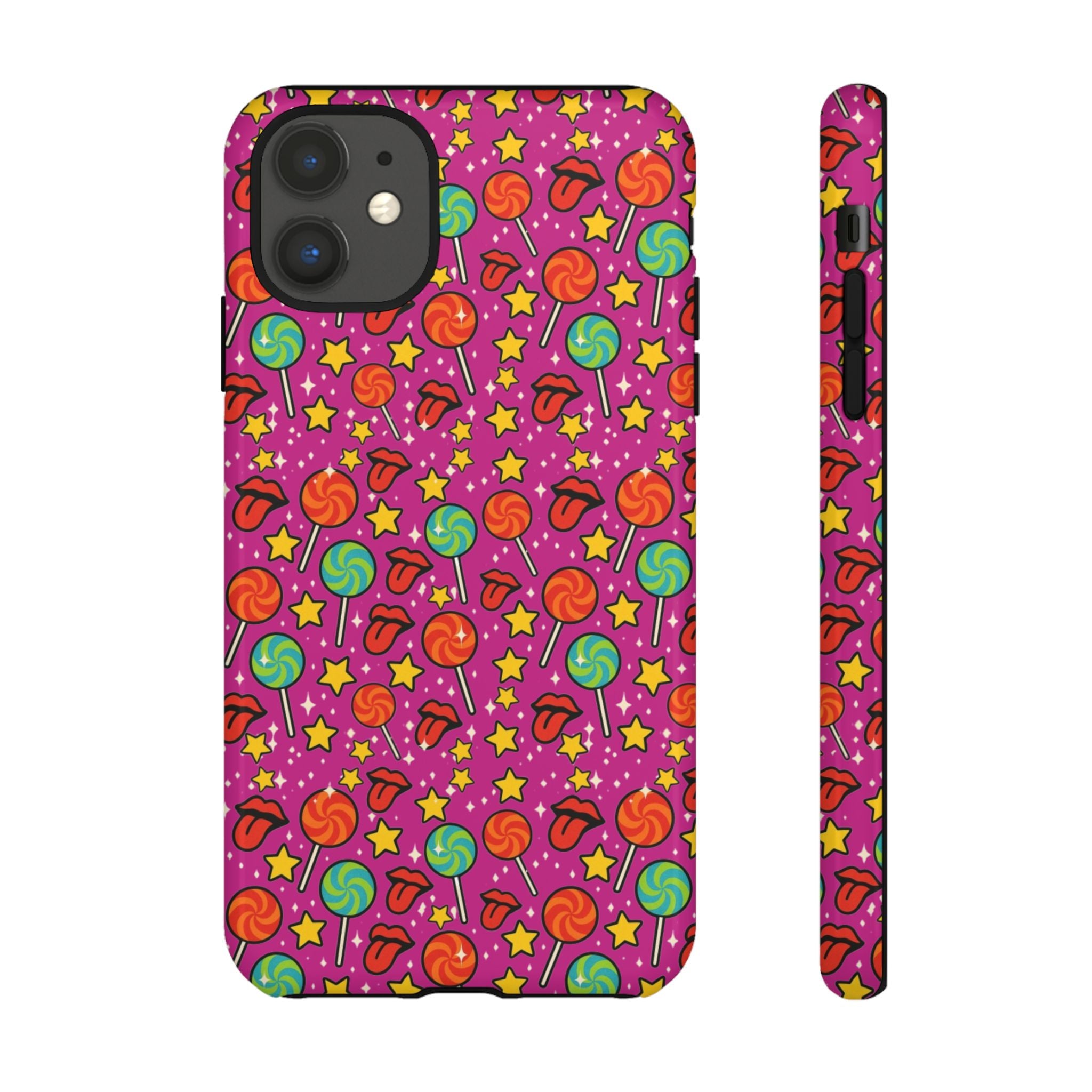Lollipops & Lips Retro Phone Cases