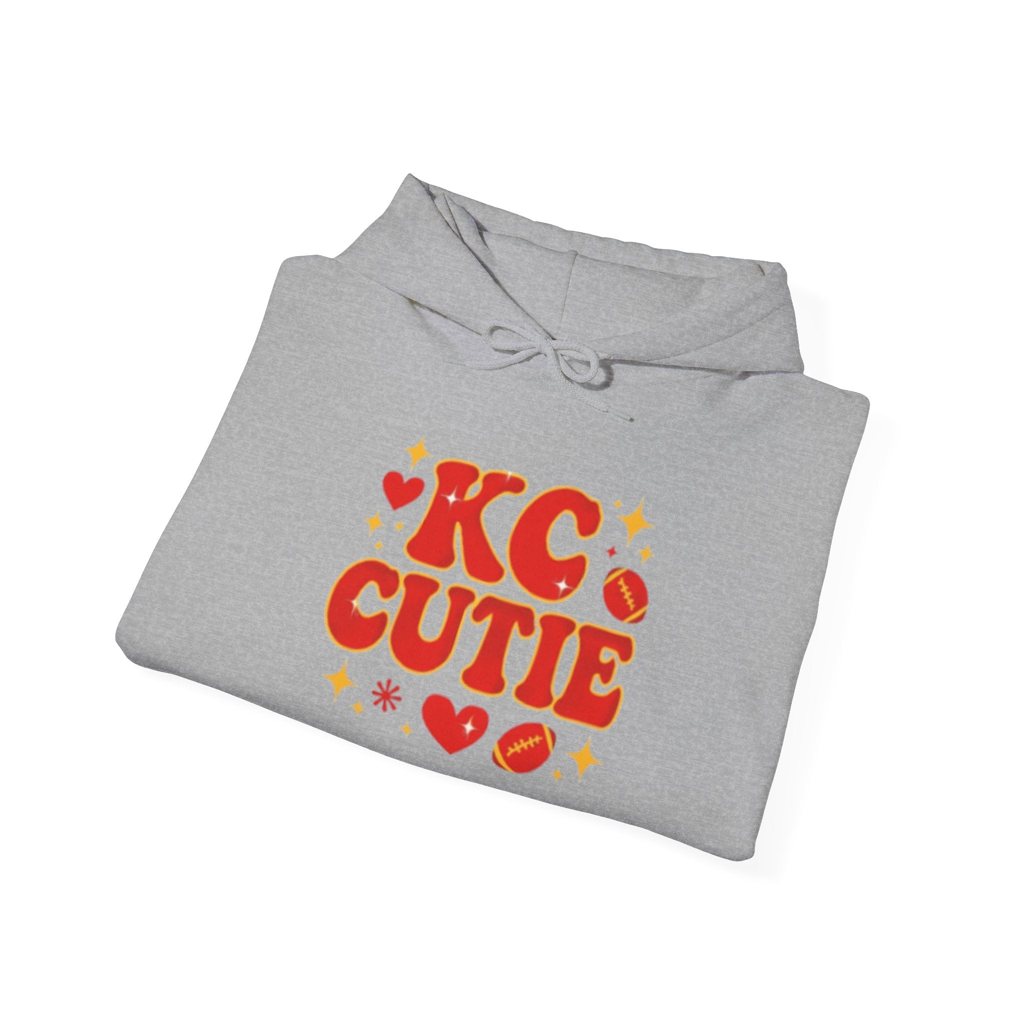 KC Cutie Hoodie — Cute Kansas City Graphic Pullover