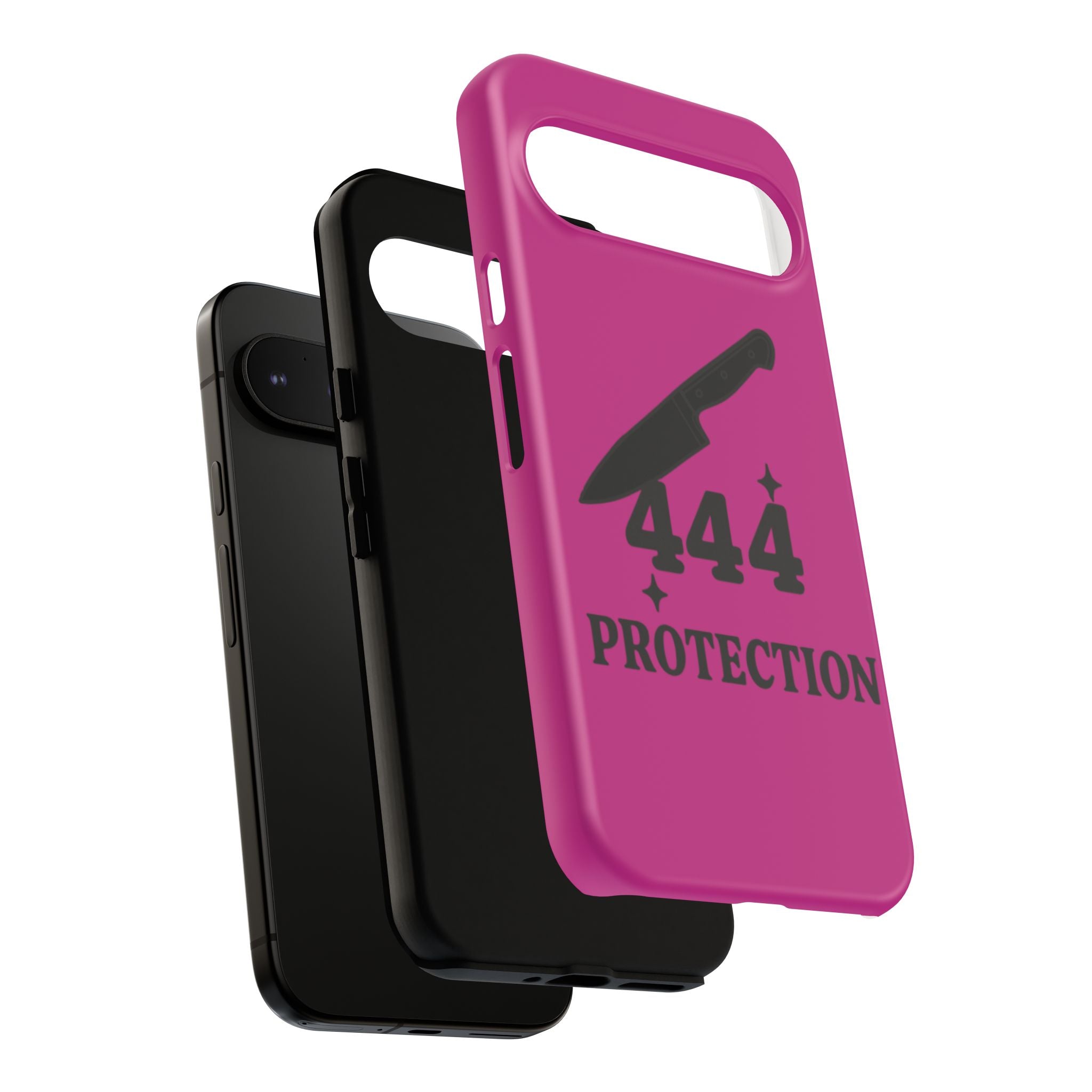 Black & Pink 444 Protection Phone Case