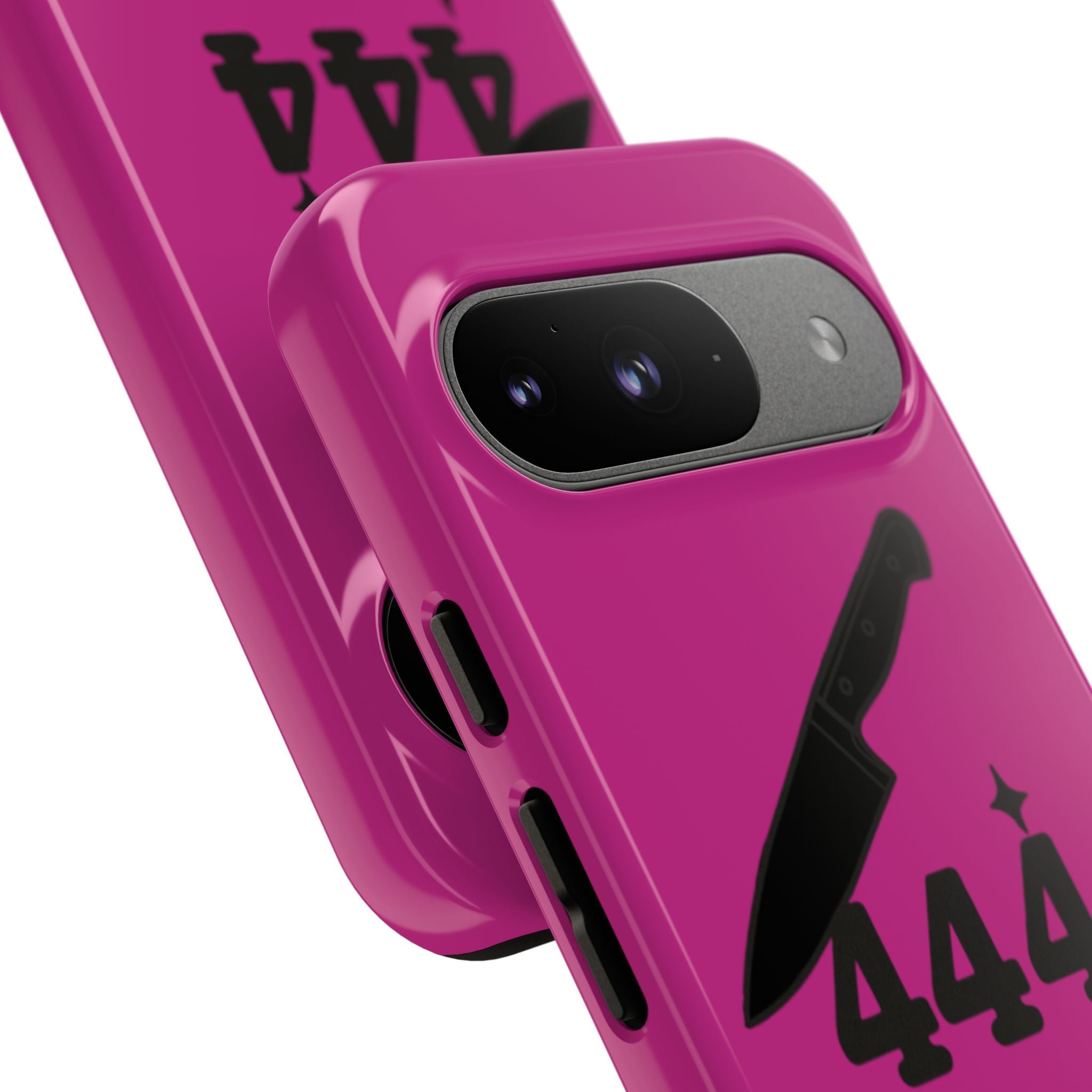 Black & Pink 444 Protection Phone Case