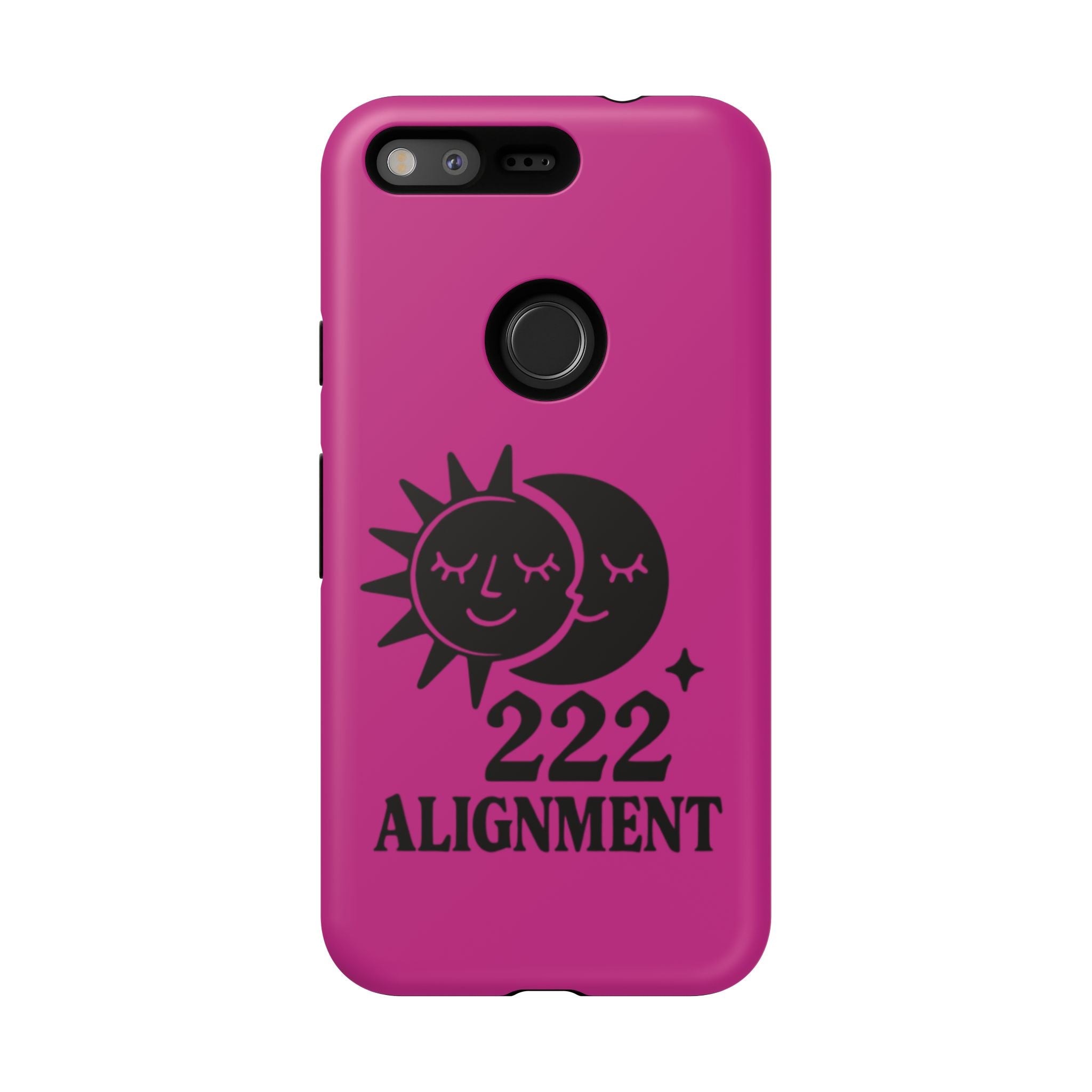 Black & Pink 222 Alignment Phone Case