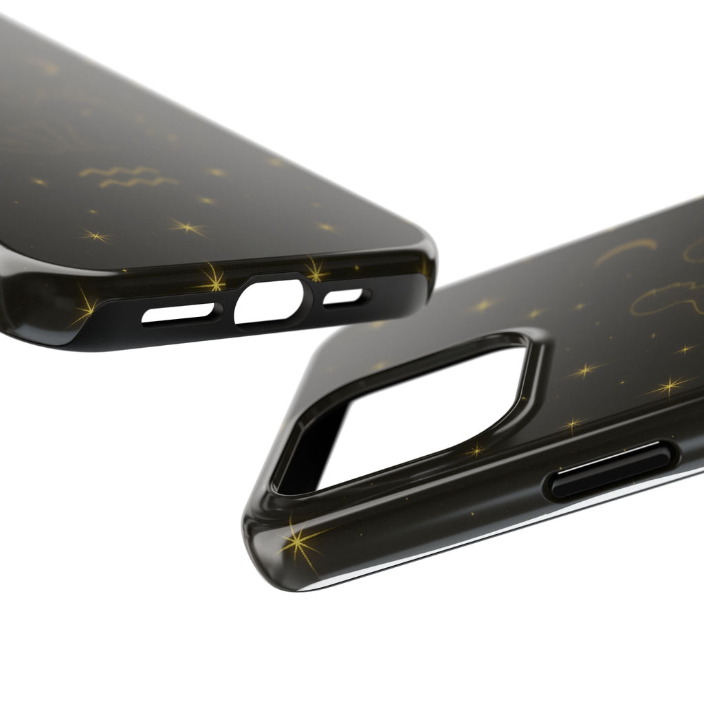 Aquarius Constellation Tough Phone Case — Zodiac Water-Bearer Astrology Design