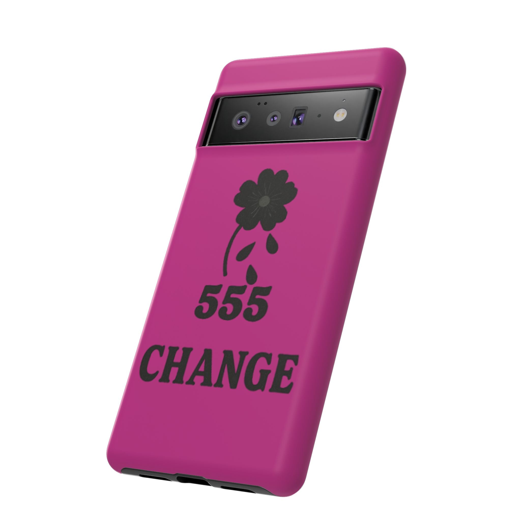 Black & Pink 555 Change Phone Case