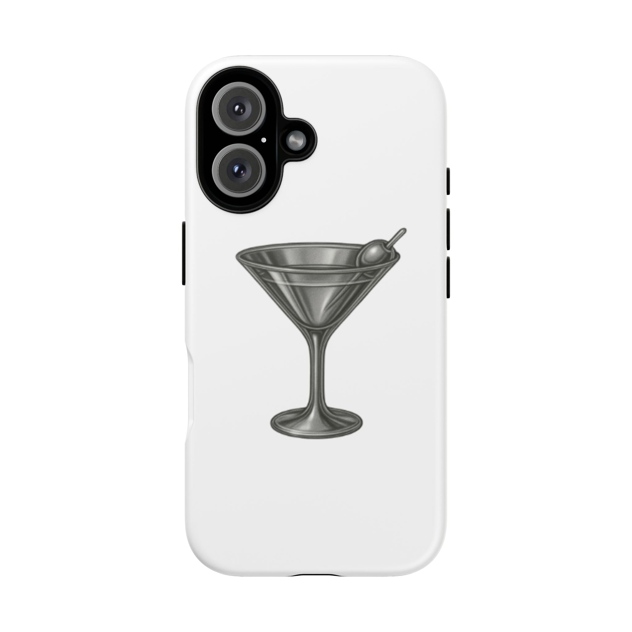Silver Martini Tough Case