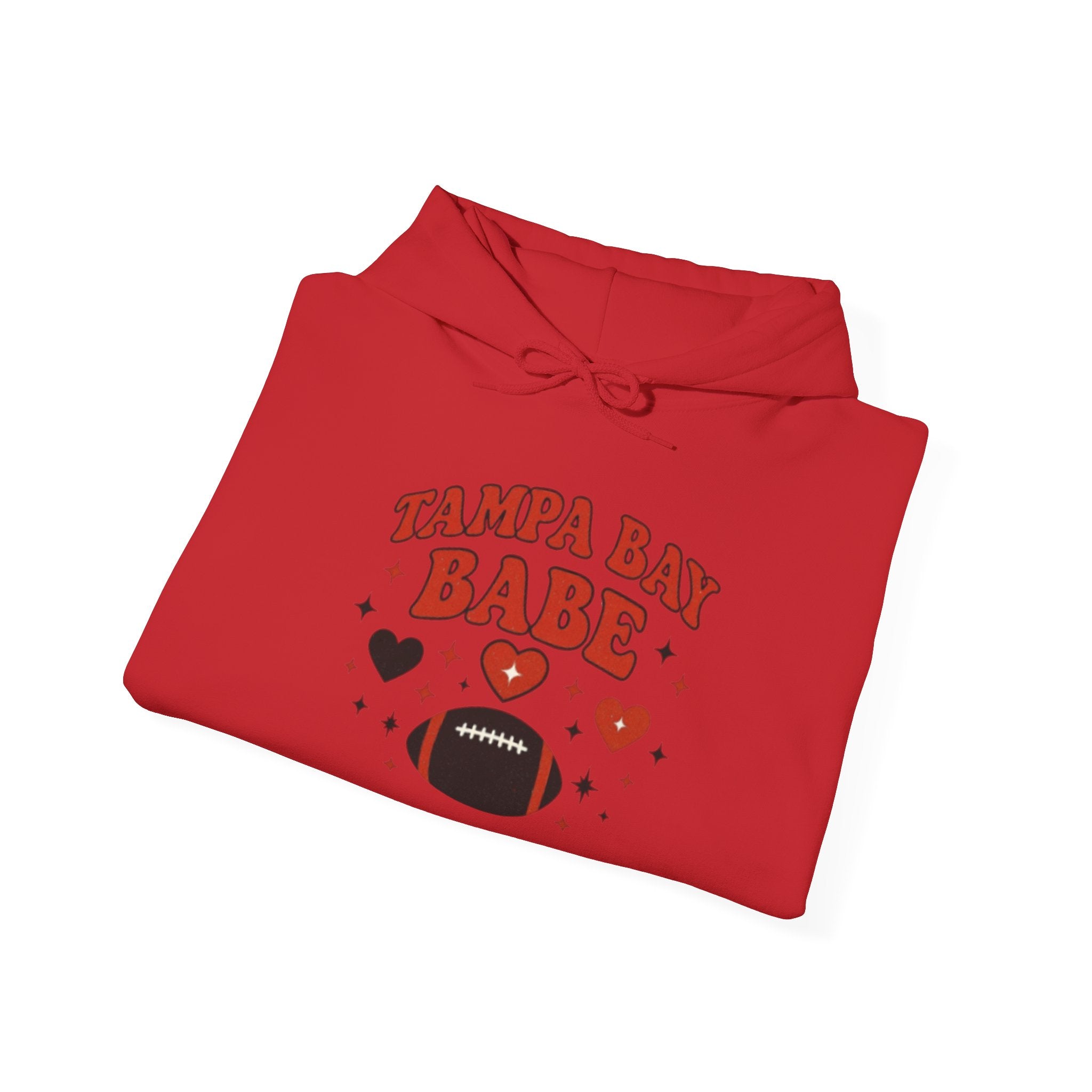 Tampa Bay Babe Cute Football Girlie Hoodie