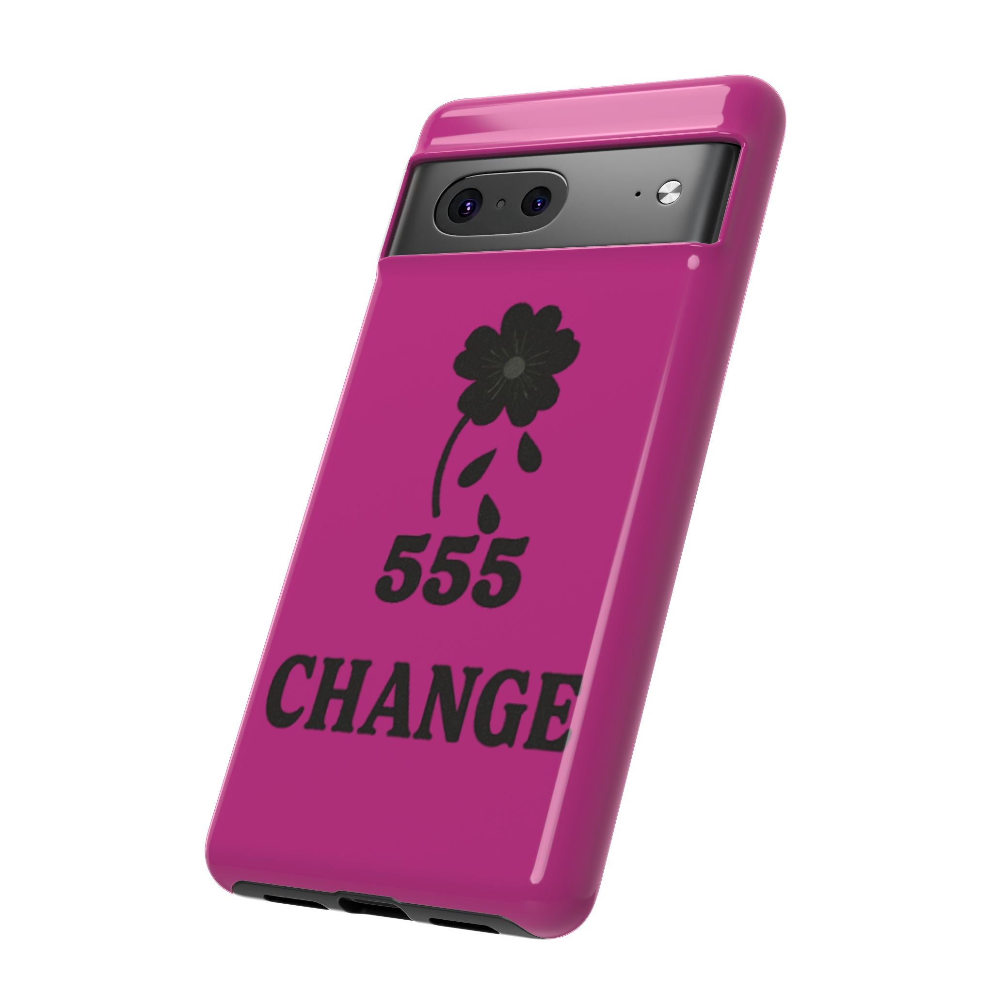 Black & Pink 555 Change Phone Case