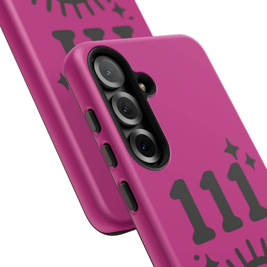 Black & Pink 111 Intuition Phone Case