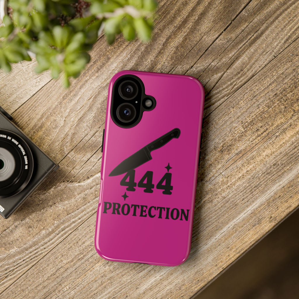 Black & Pink 444 Protection Phone Case