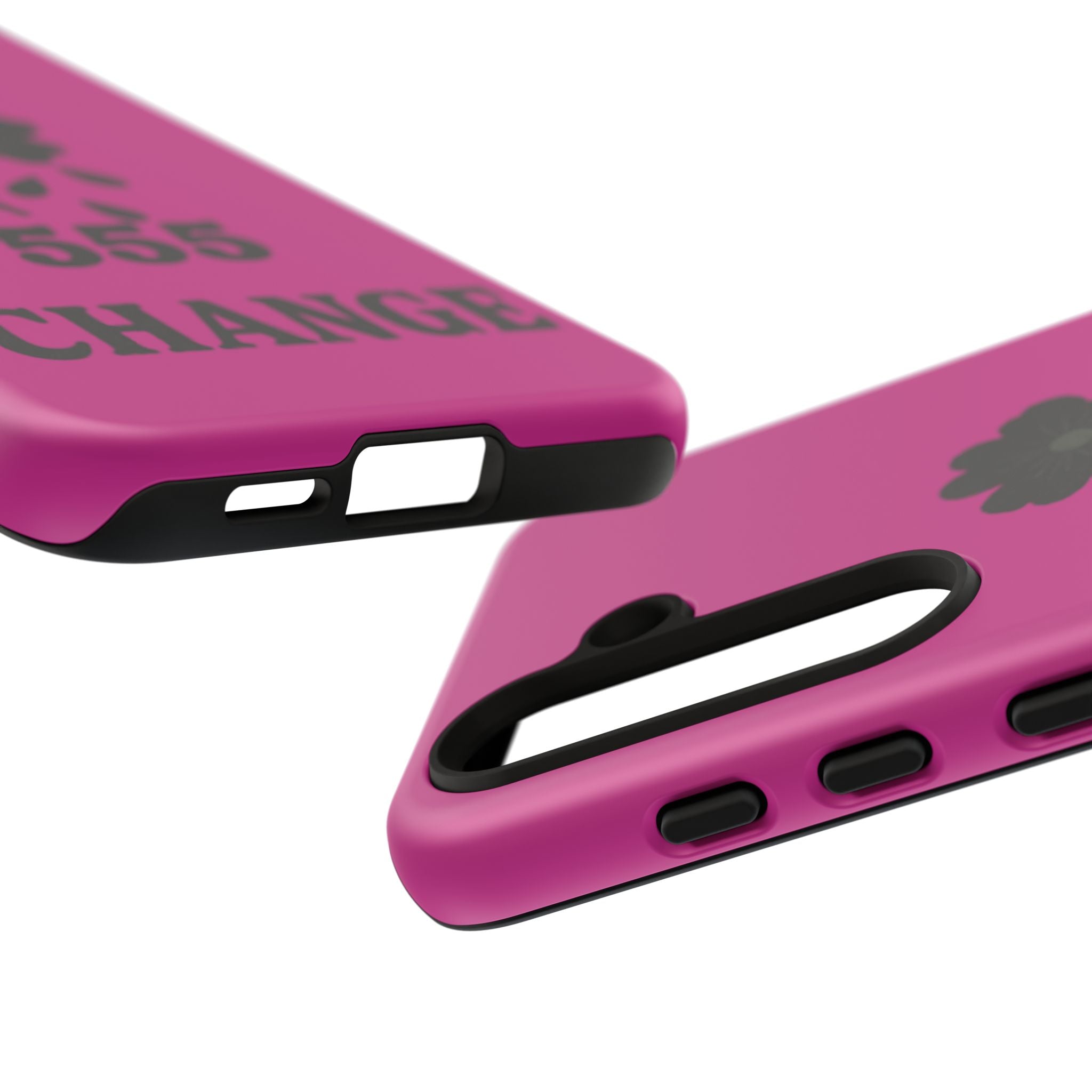 Black & Pink 555 Change Phone Case