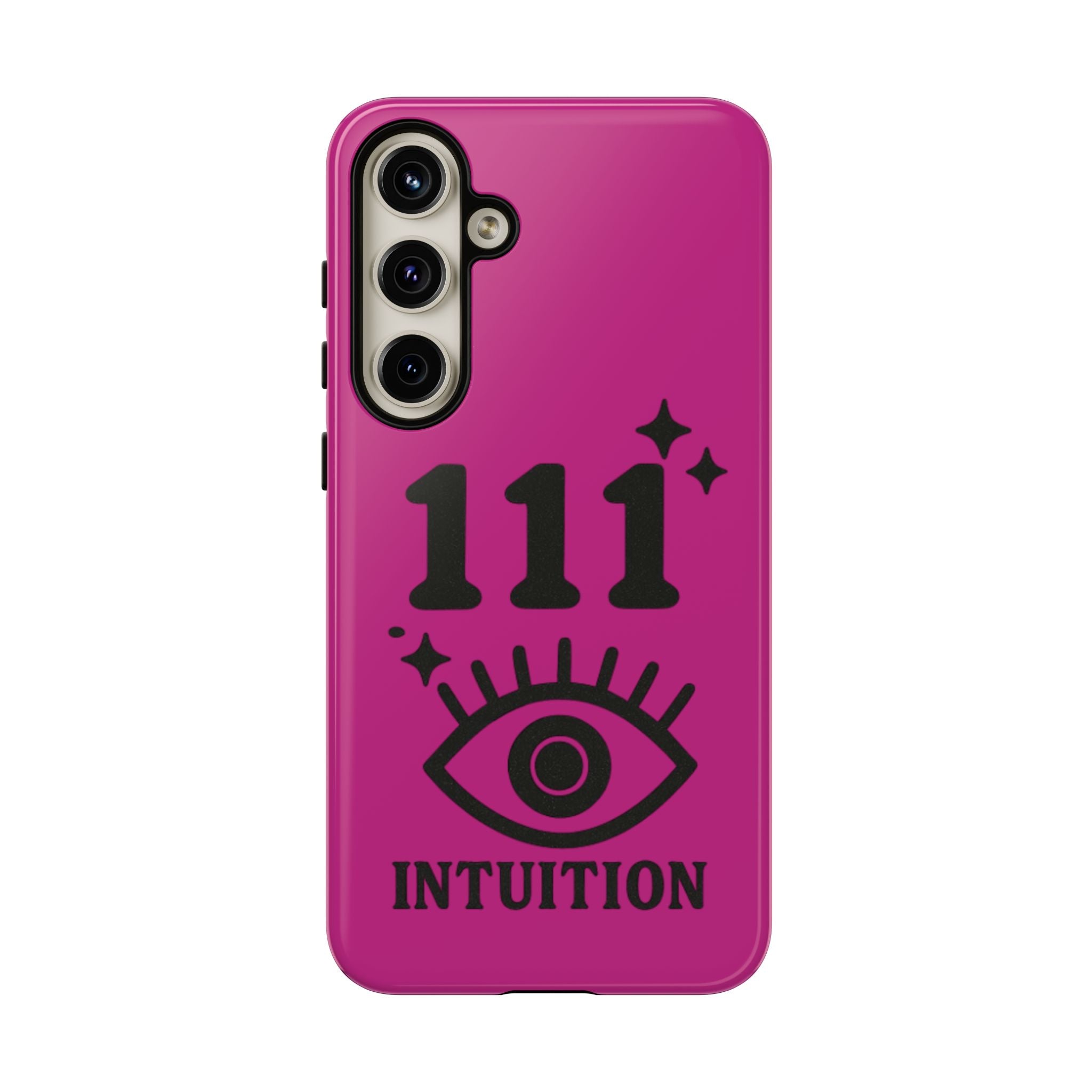 Black & Pink 111 Intuition Phone Case