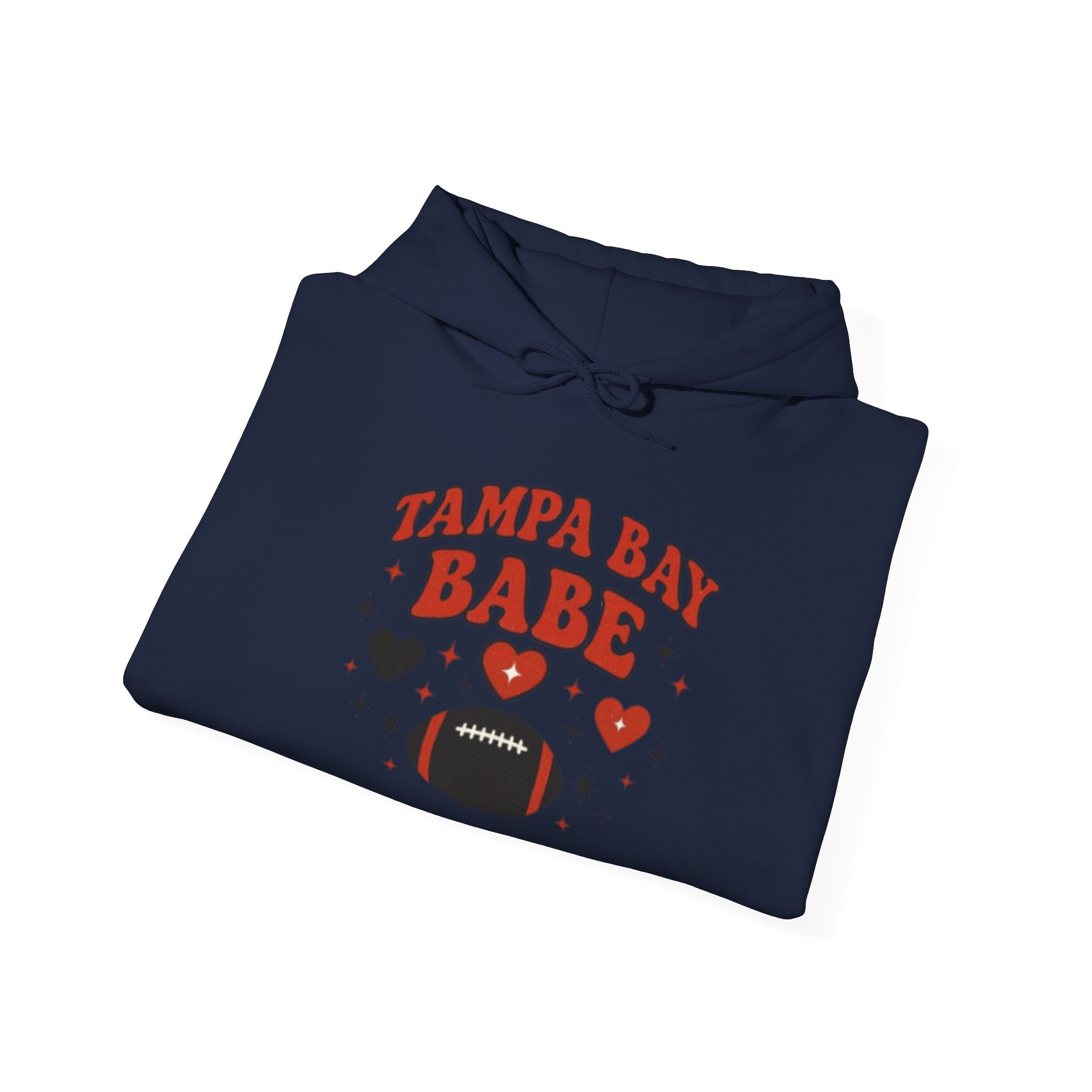 Tampa Bay Babe Cute Football Girlie Hoodie