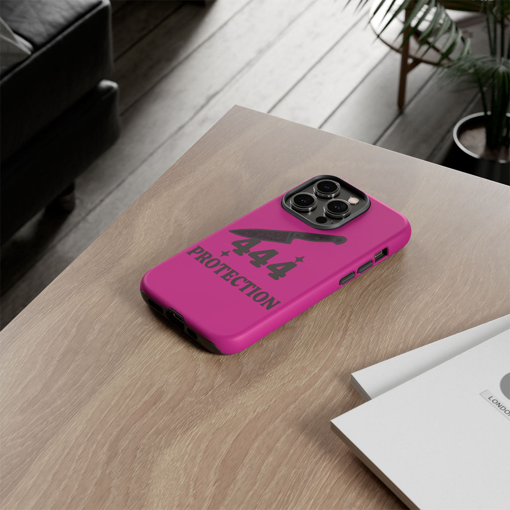 Black & Pink 444 Protection Phone Case