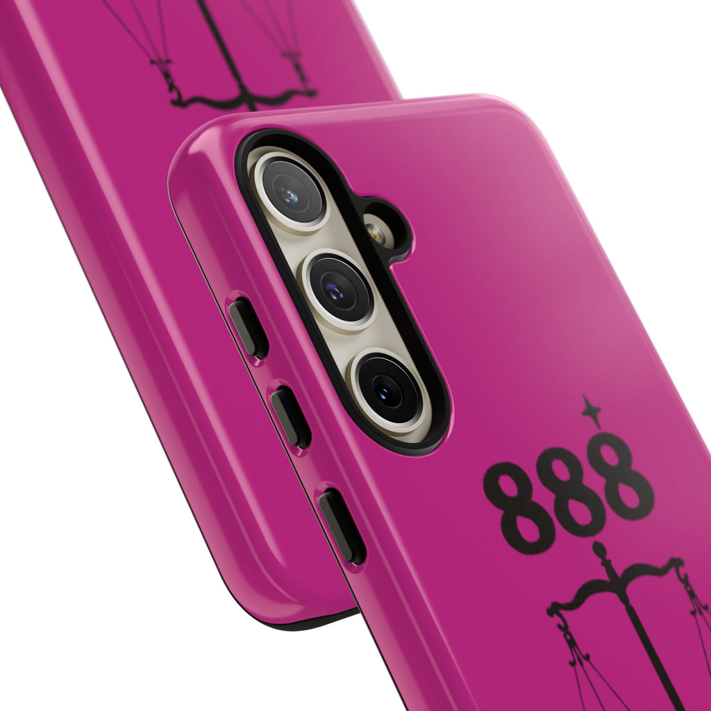 Black & Pink 888 Balance Phone Case
