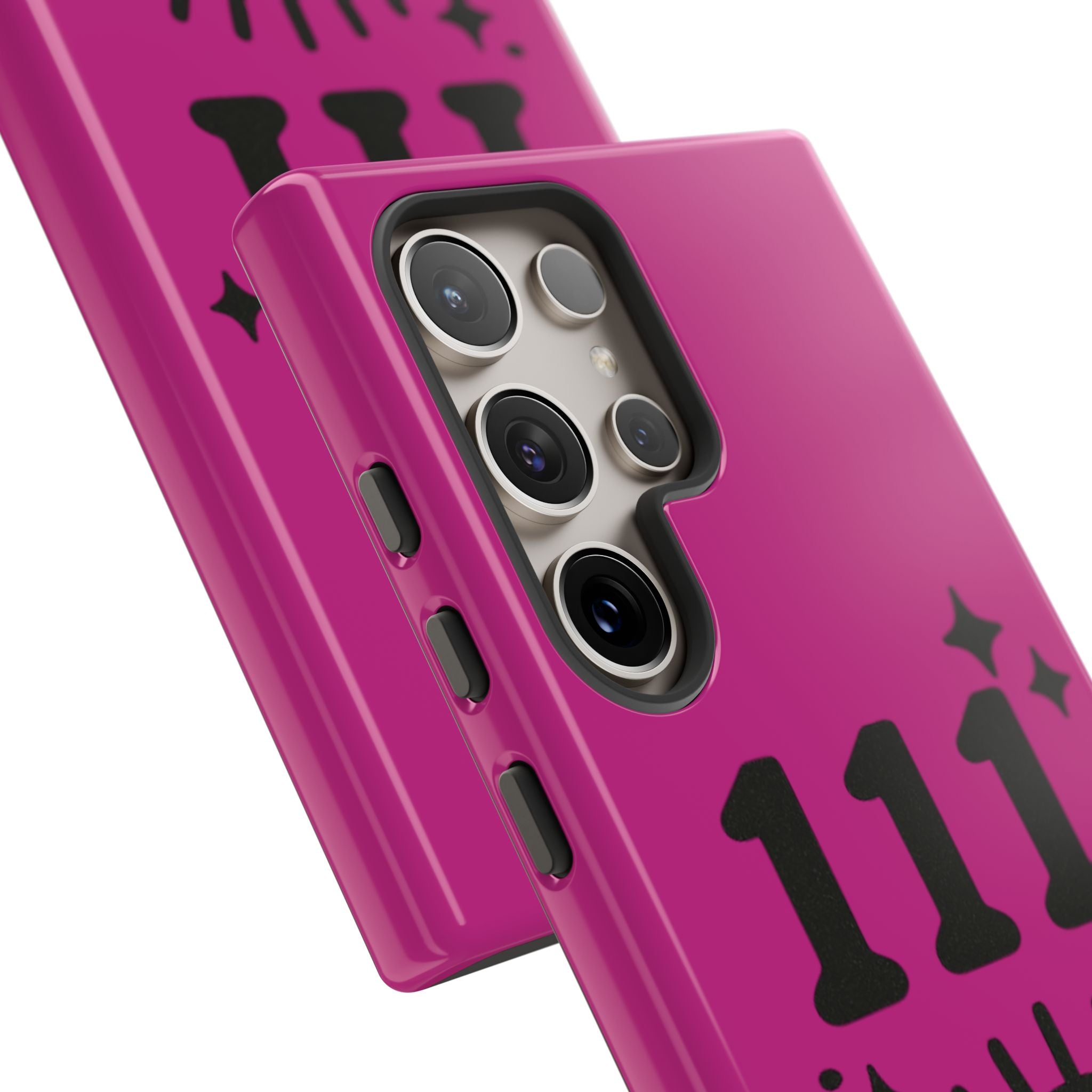 Black & Pink 111 Intuition Phone Case