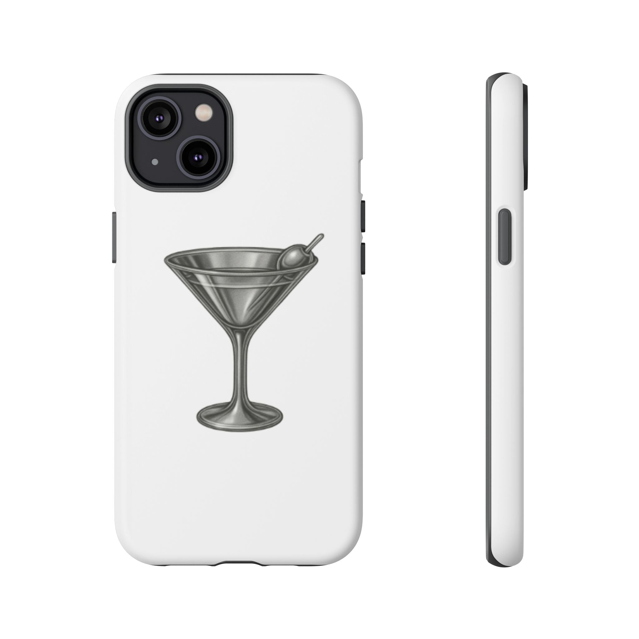 Silver Martini Tough Case