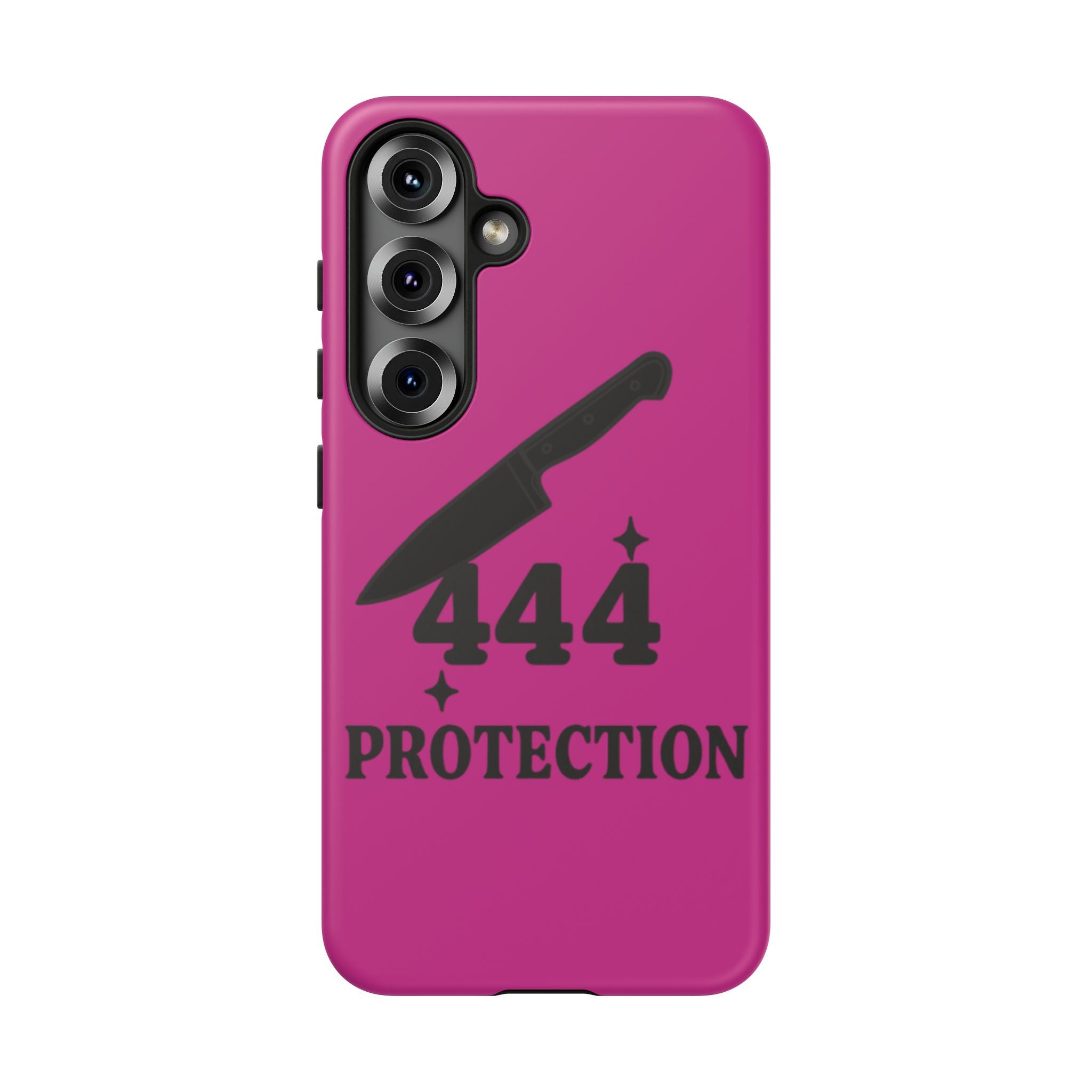 Black & Pink 444 Protection Phone Case