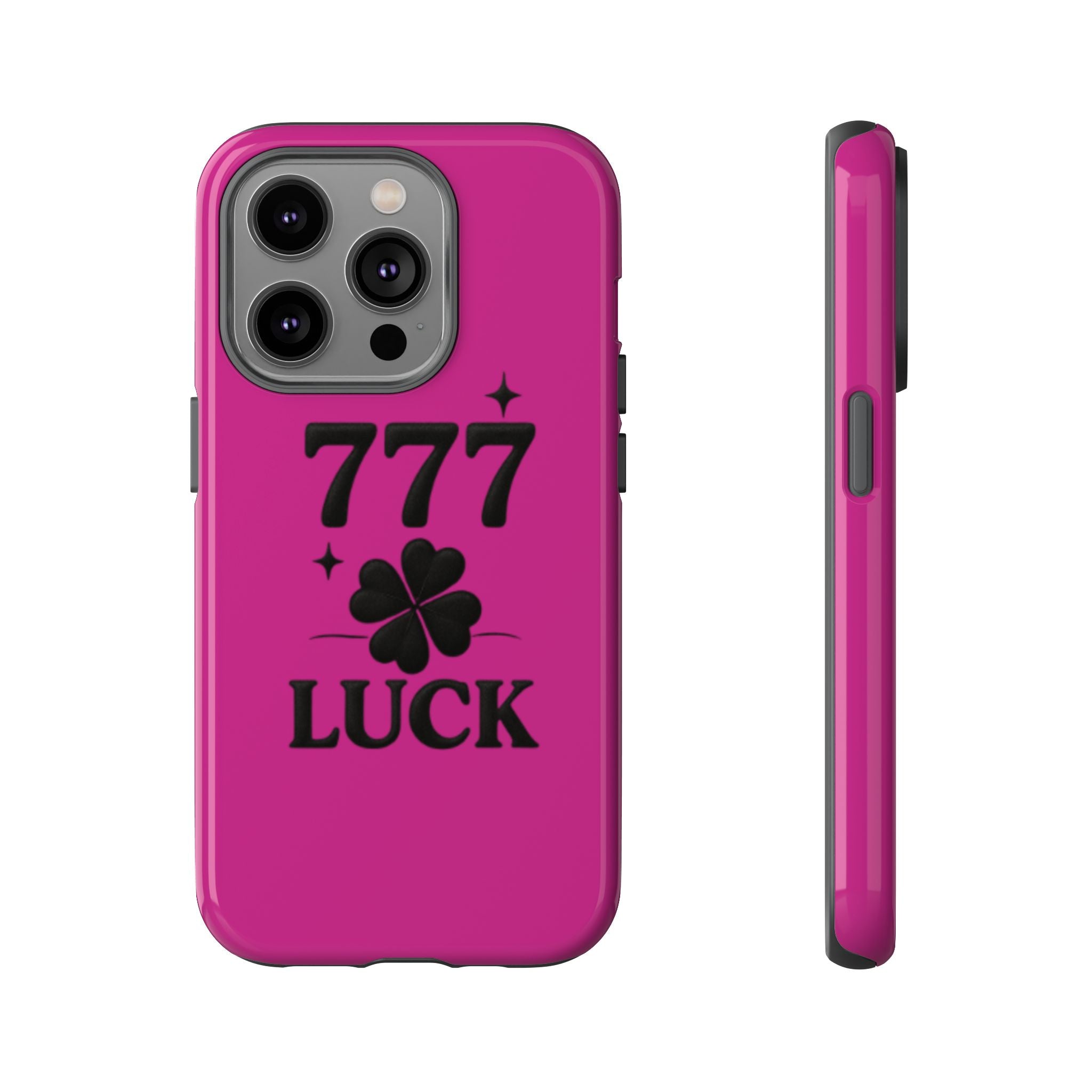 Black & Pink 777 Luck Phone Case