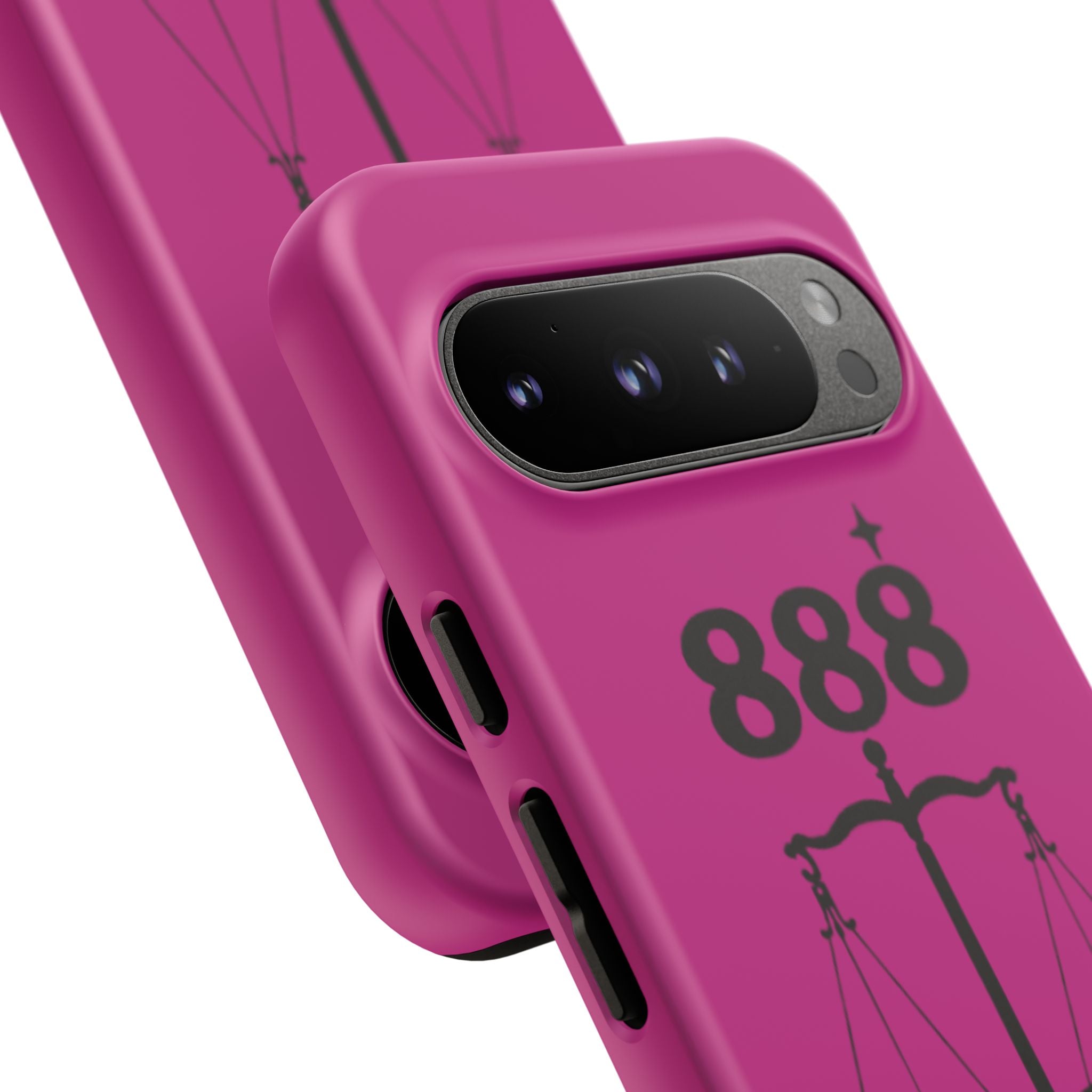Black & Pink 888 Balance Phone Case