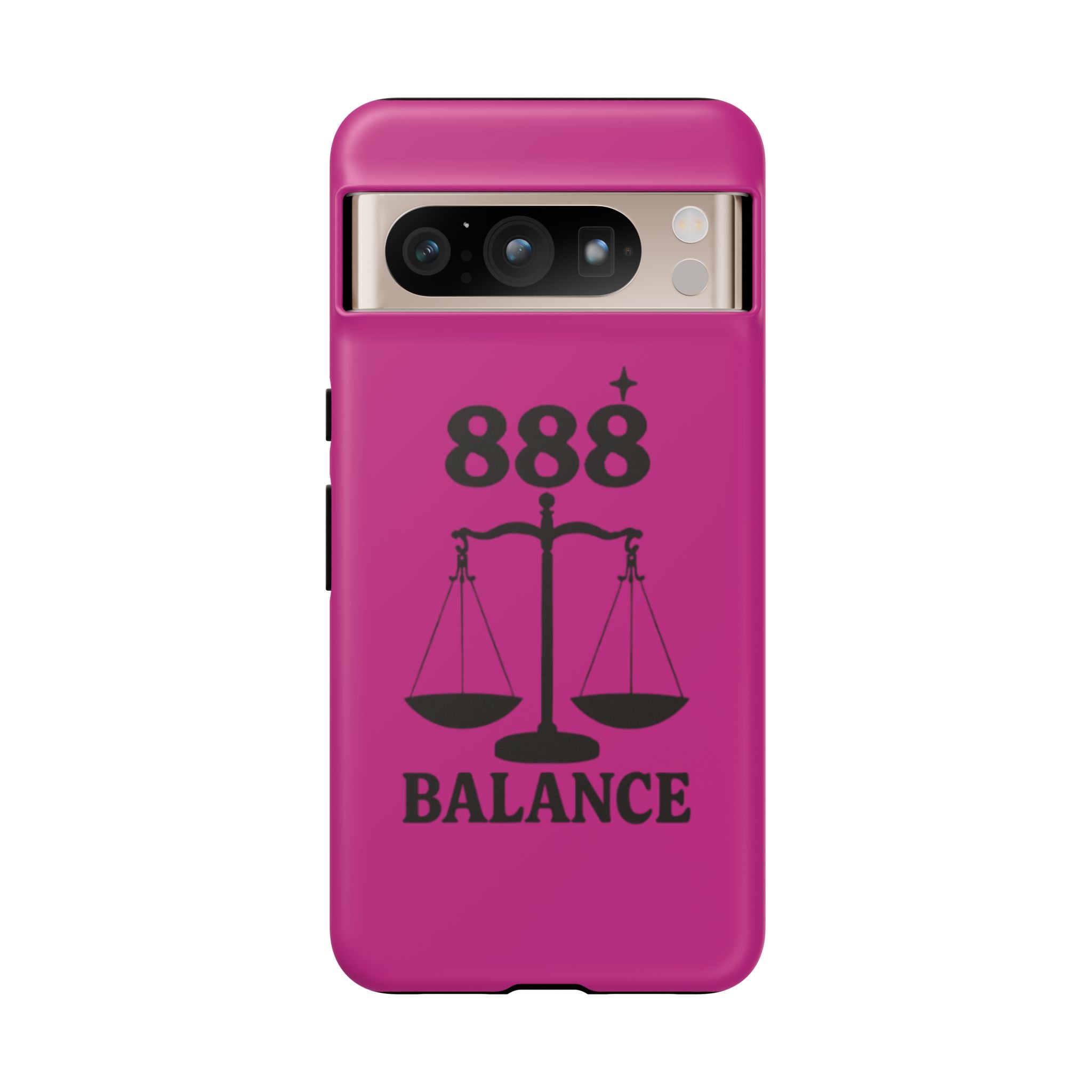 Black & Pink 888 Balance Phone Case