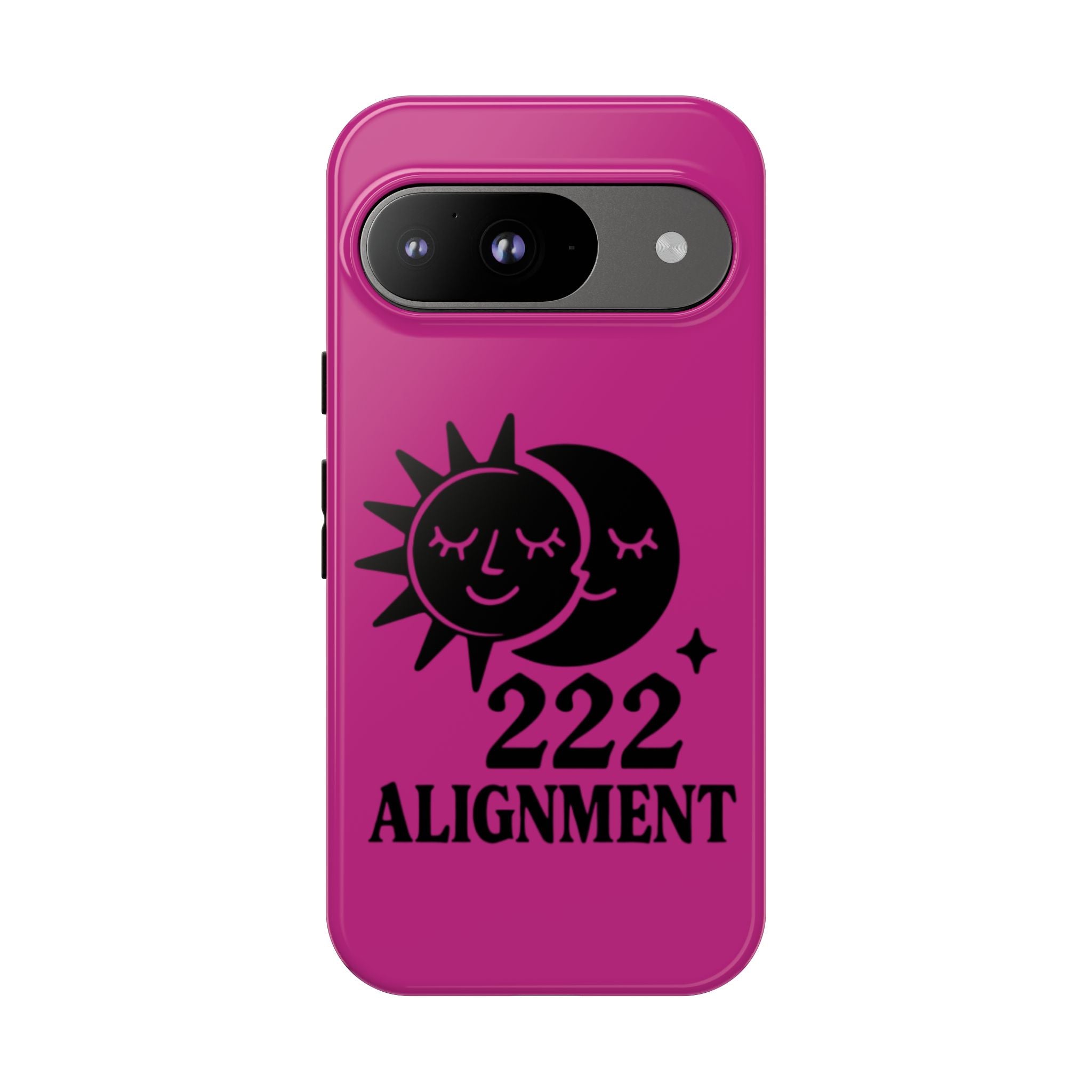 Black & Pink 222 Alignment Phone Case