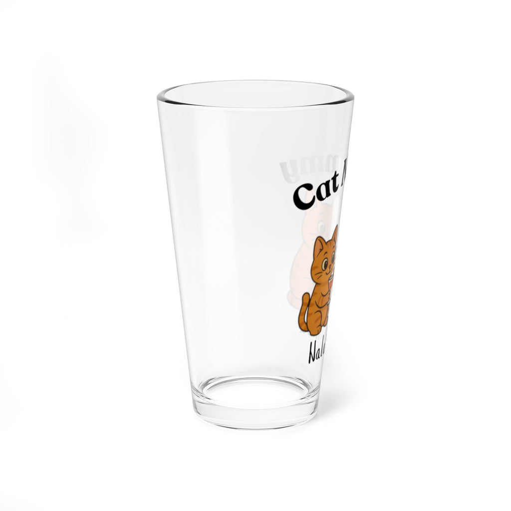 Cat Mommy 16oz Mixing Glass — Personalized Pet Beer Pint