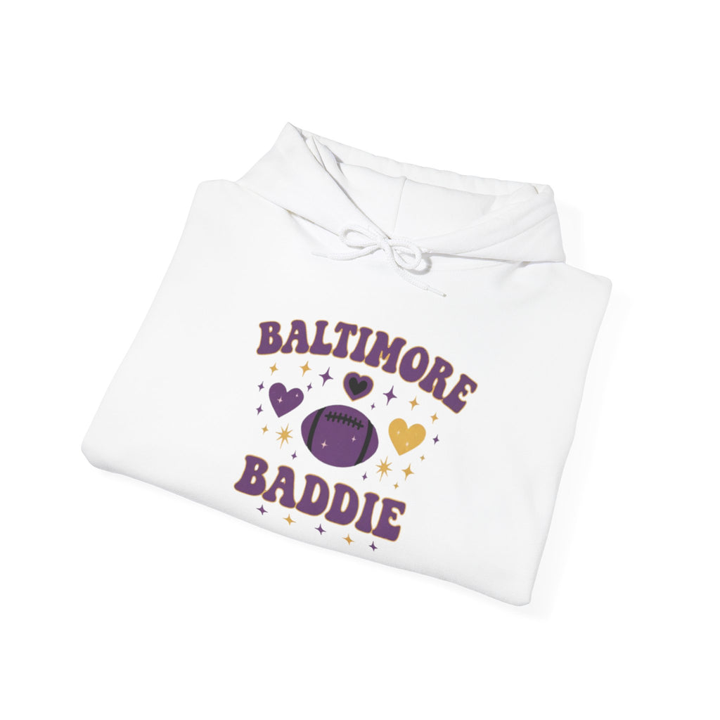 Baltimore Baddie Hoodie — Cute Charm City Graphic Pullover