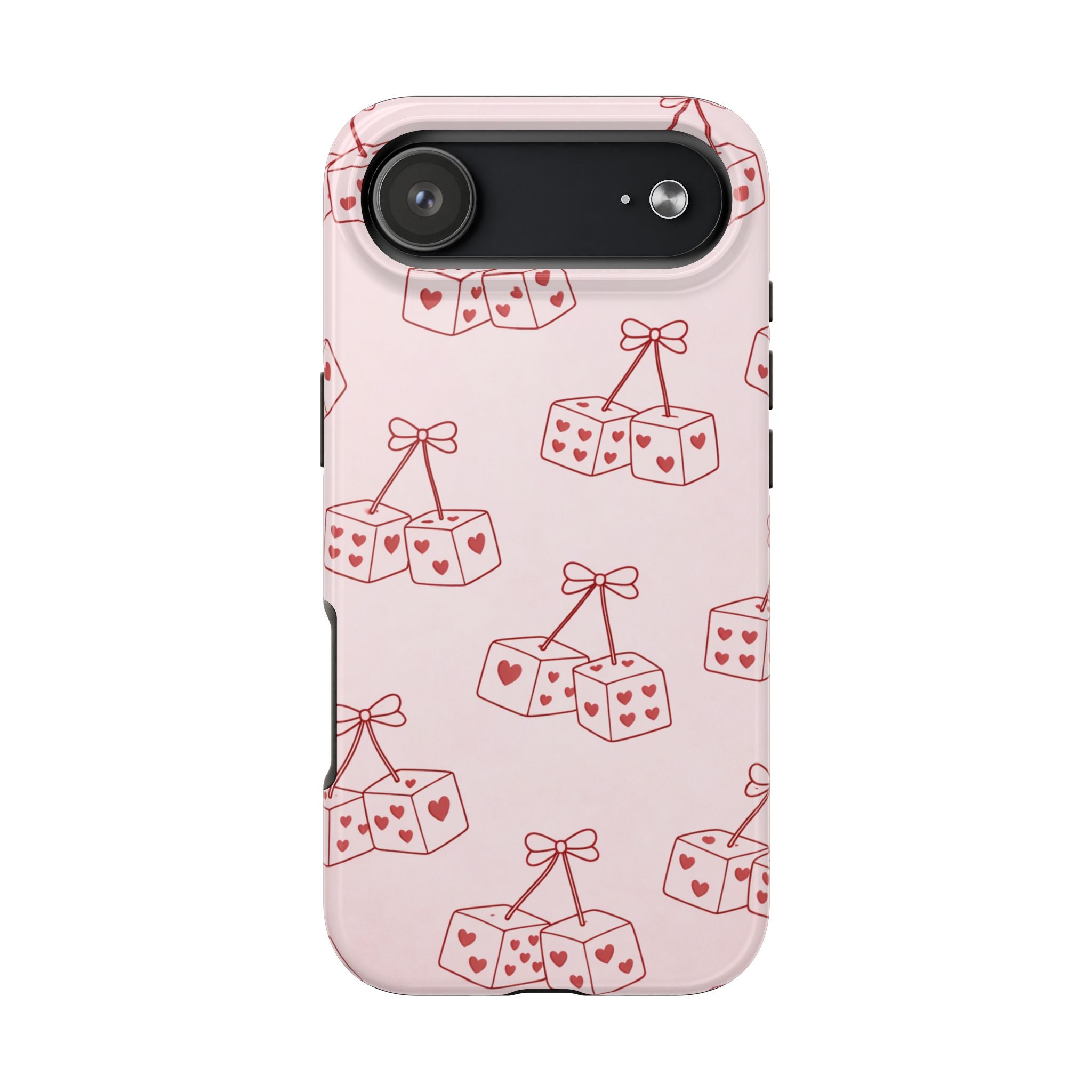 Red & Pink Heart Di Phone Case