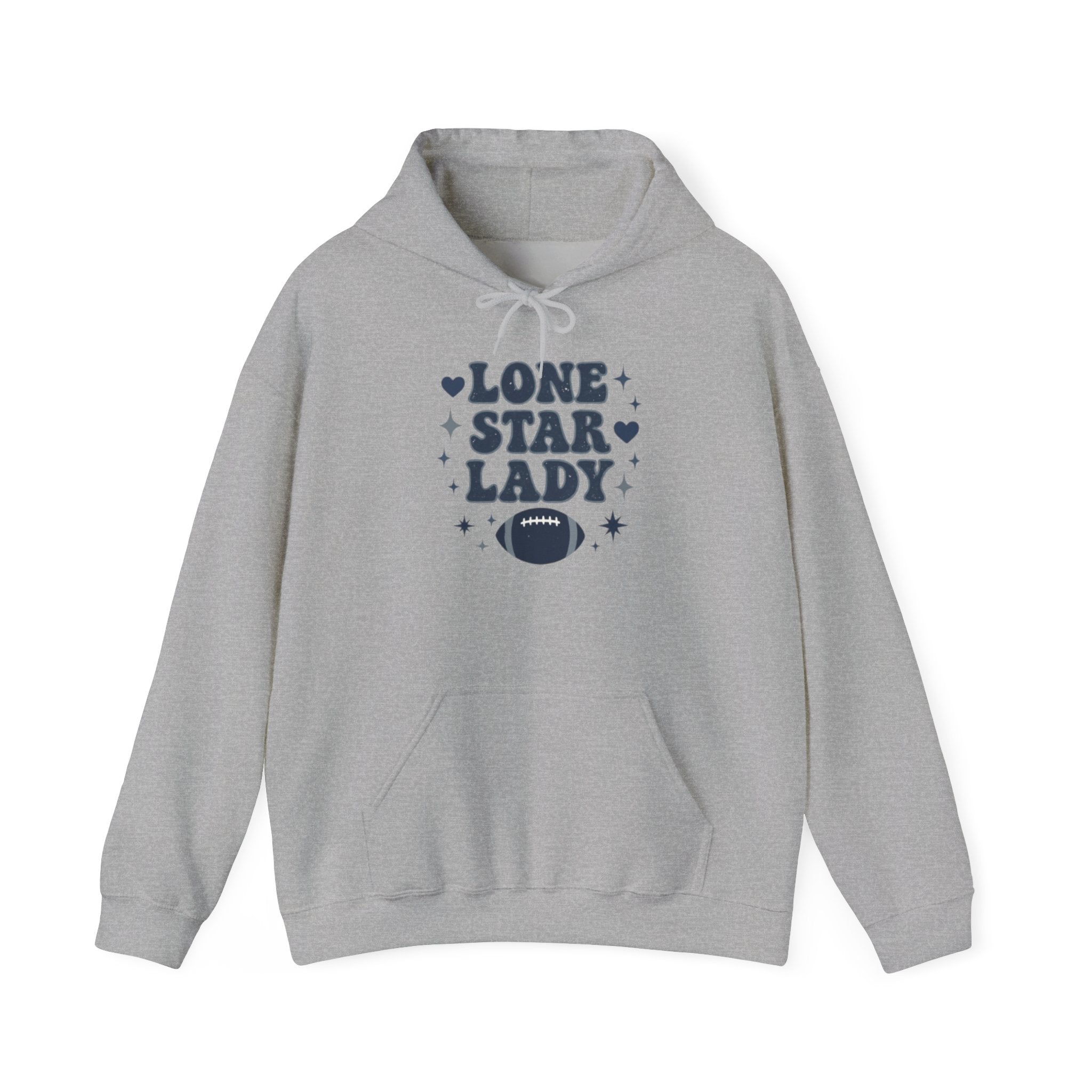 "Lone Star Lady" Football Texas Pride Pullover
