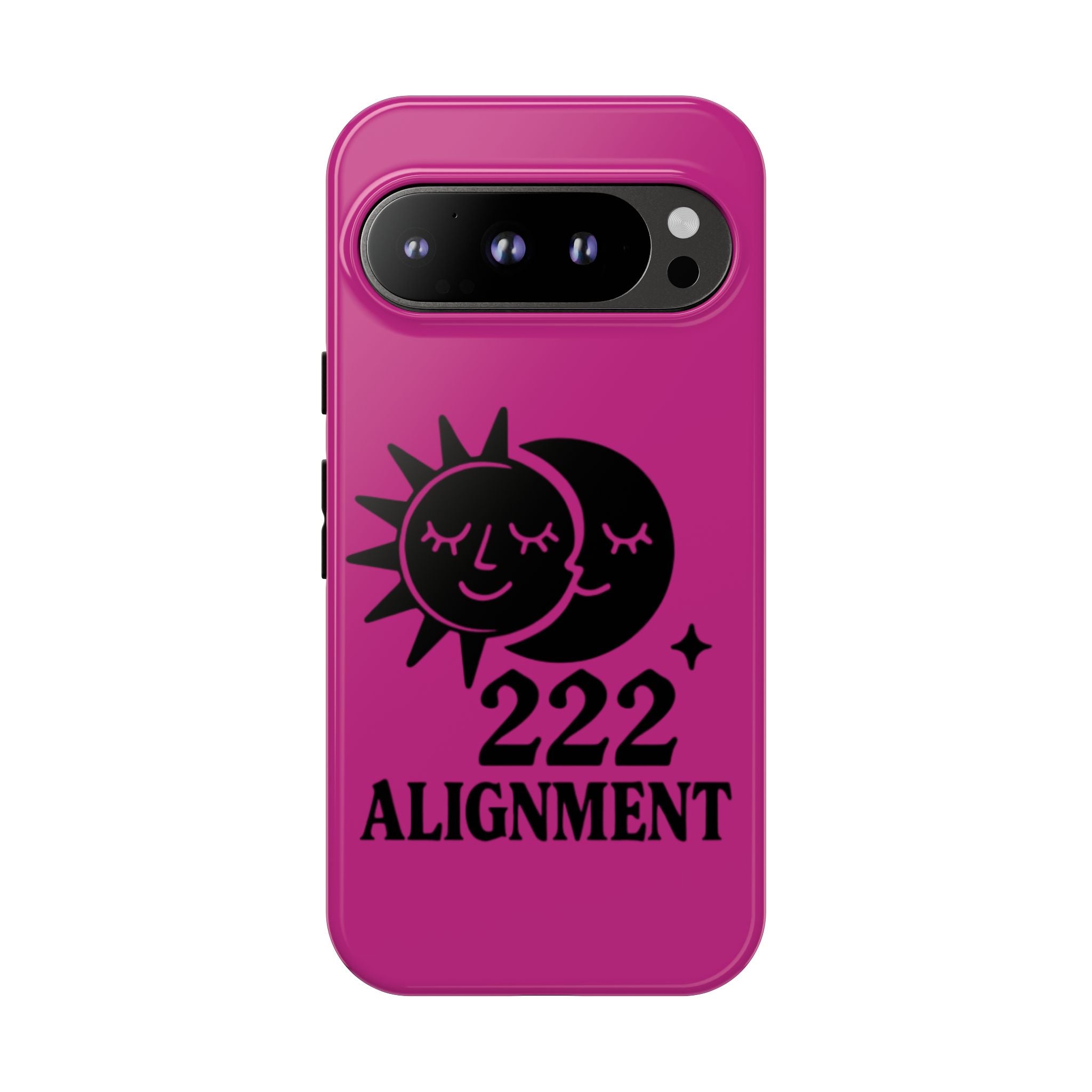 Black & Pink 222 Alignment Phone Case