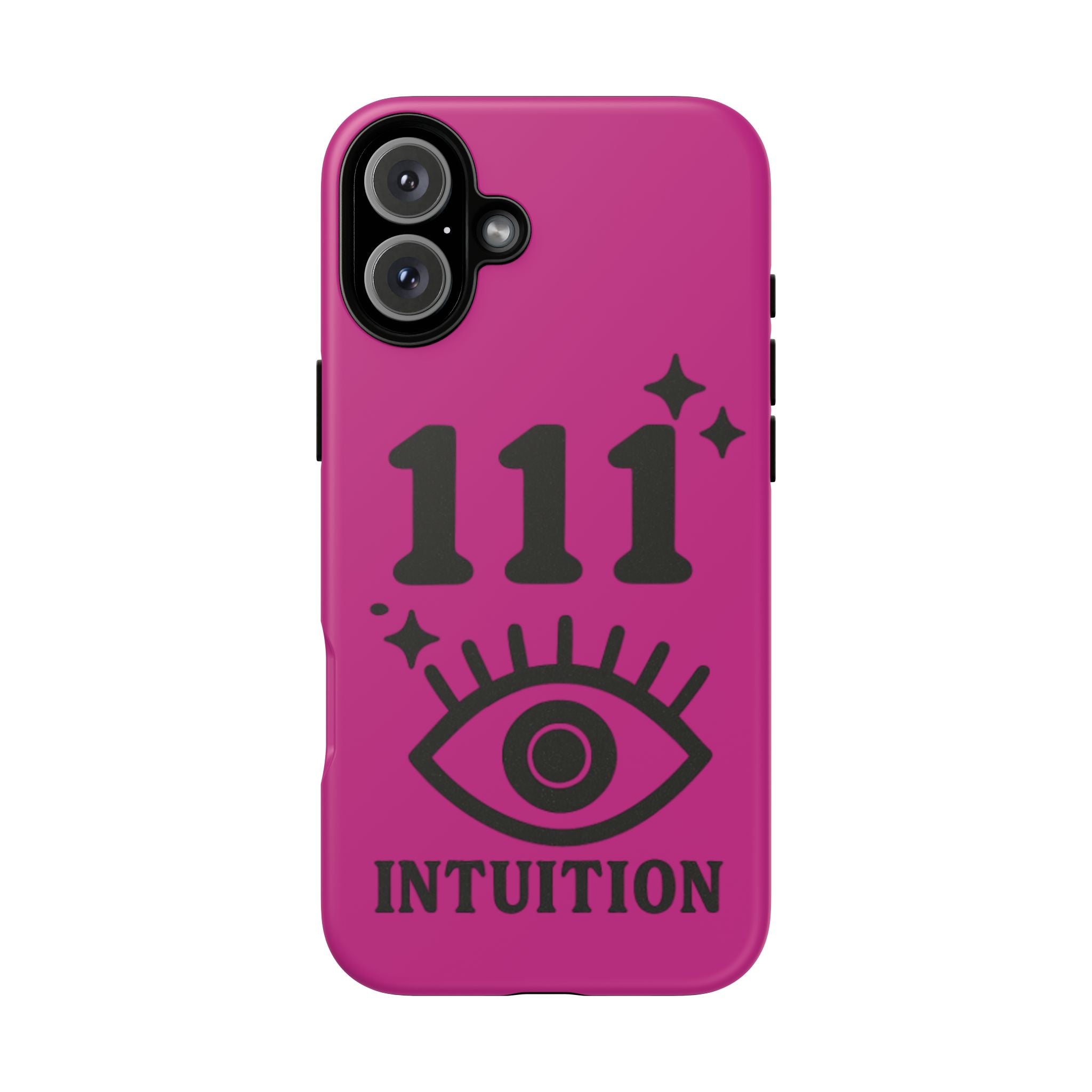 Black & Pink 111 Intuition Phone Case