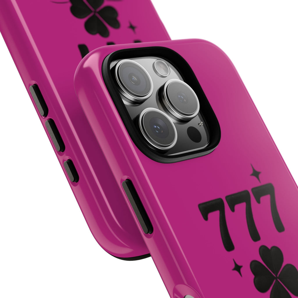 Black & Pink 777 Luck Phone Case