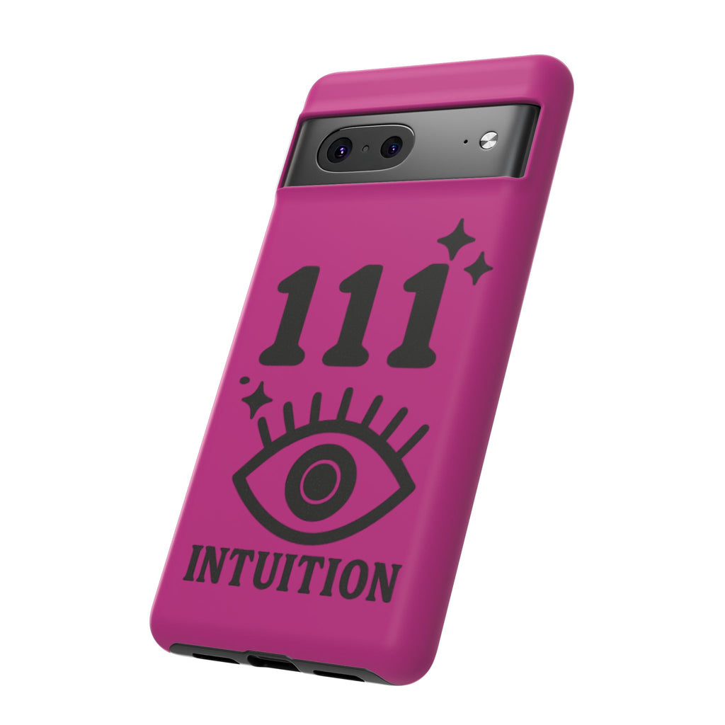 Black & Pink 111 Intuition Phone Case